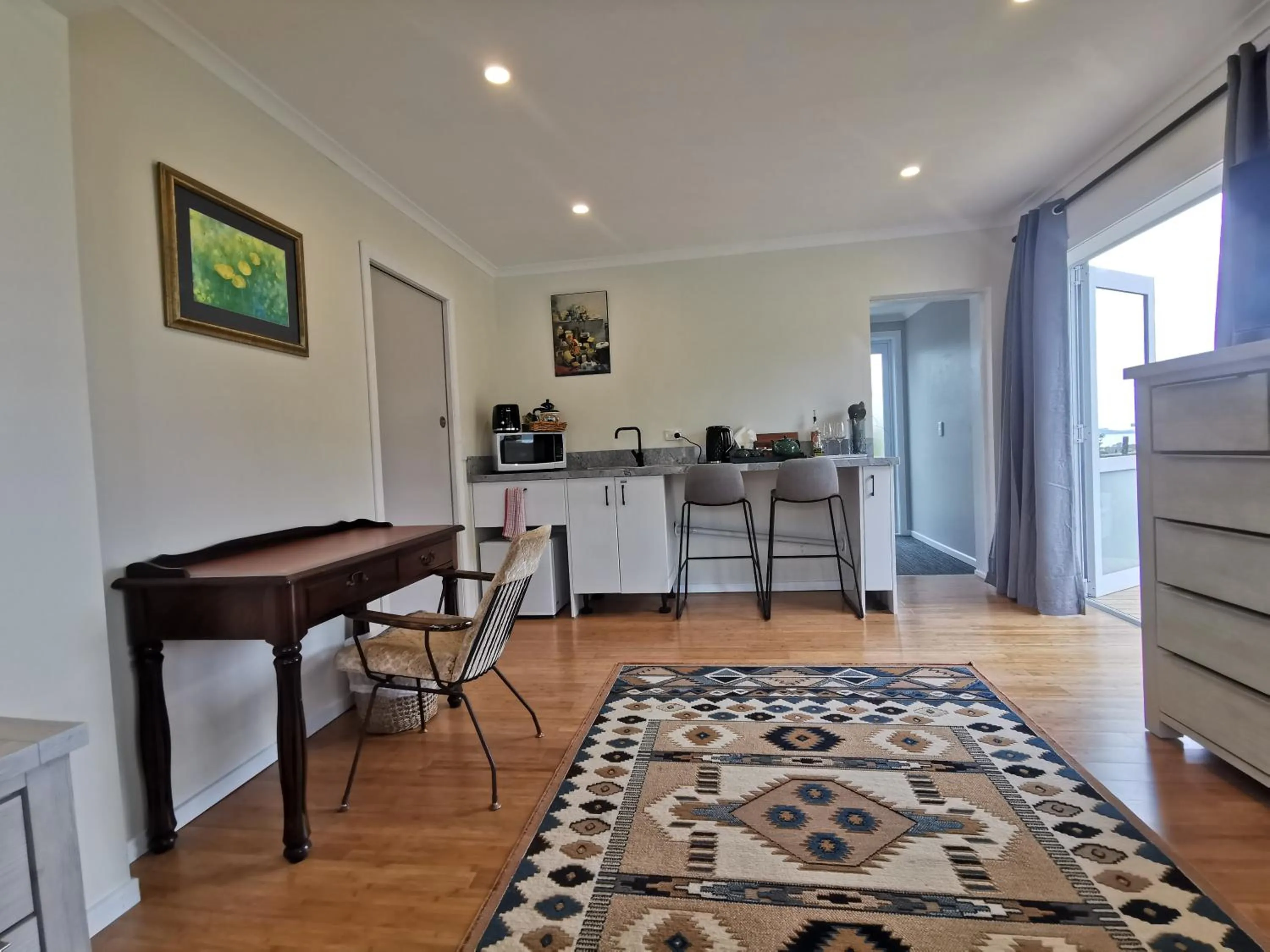 Kitchen or kitchenette in Geyser Lookout BnB