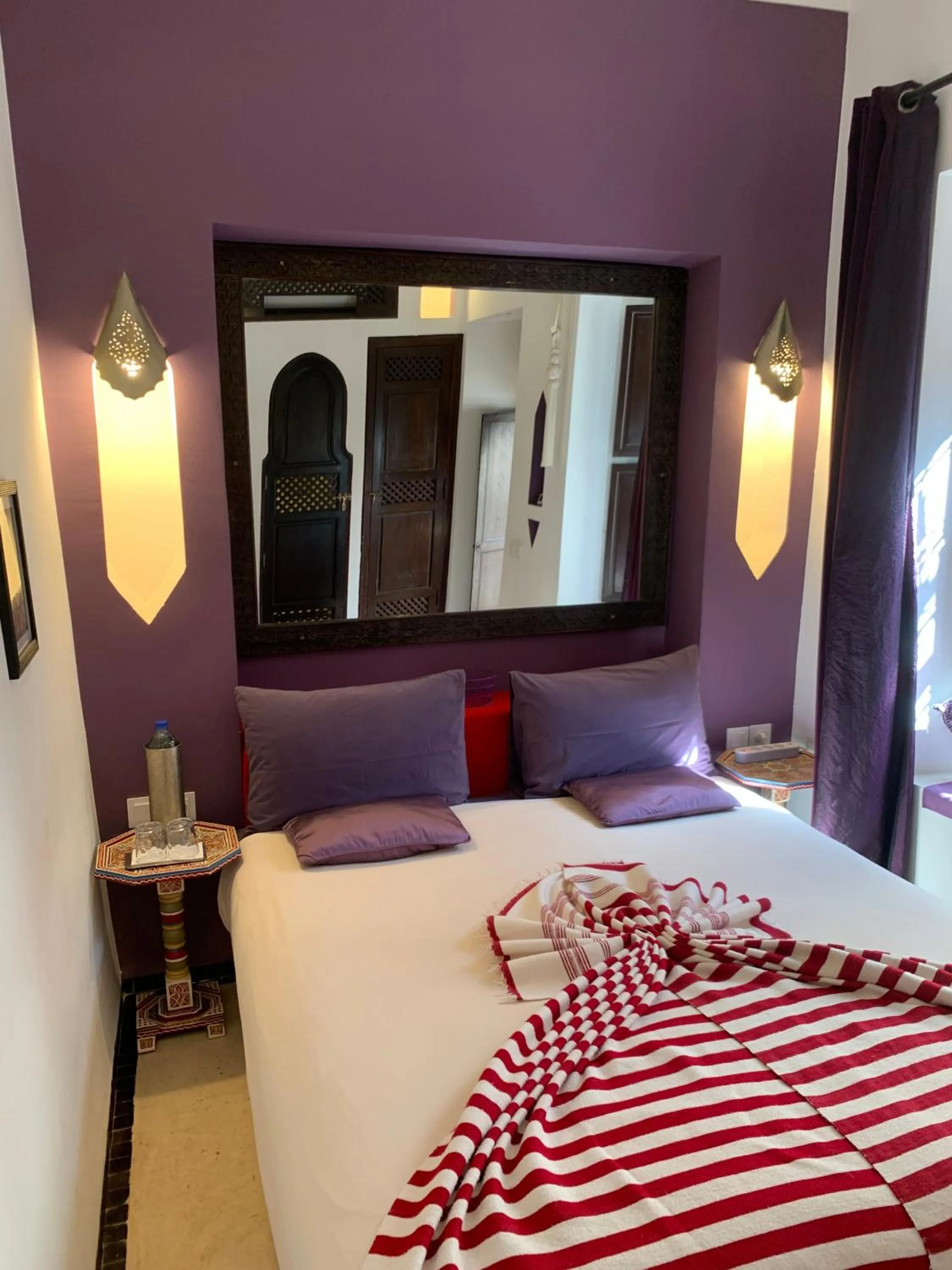 Bedroom, Bed in Riad Boussa
