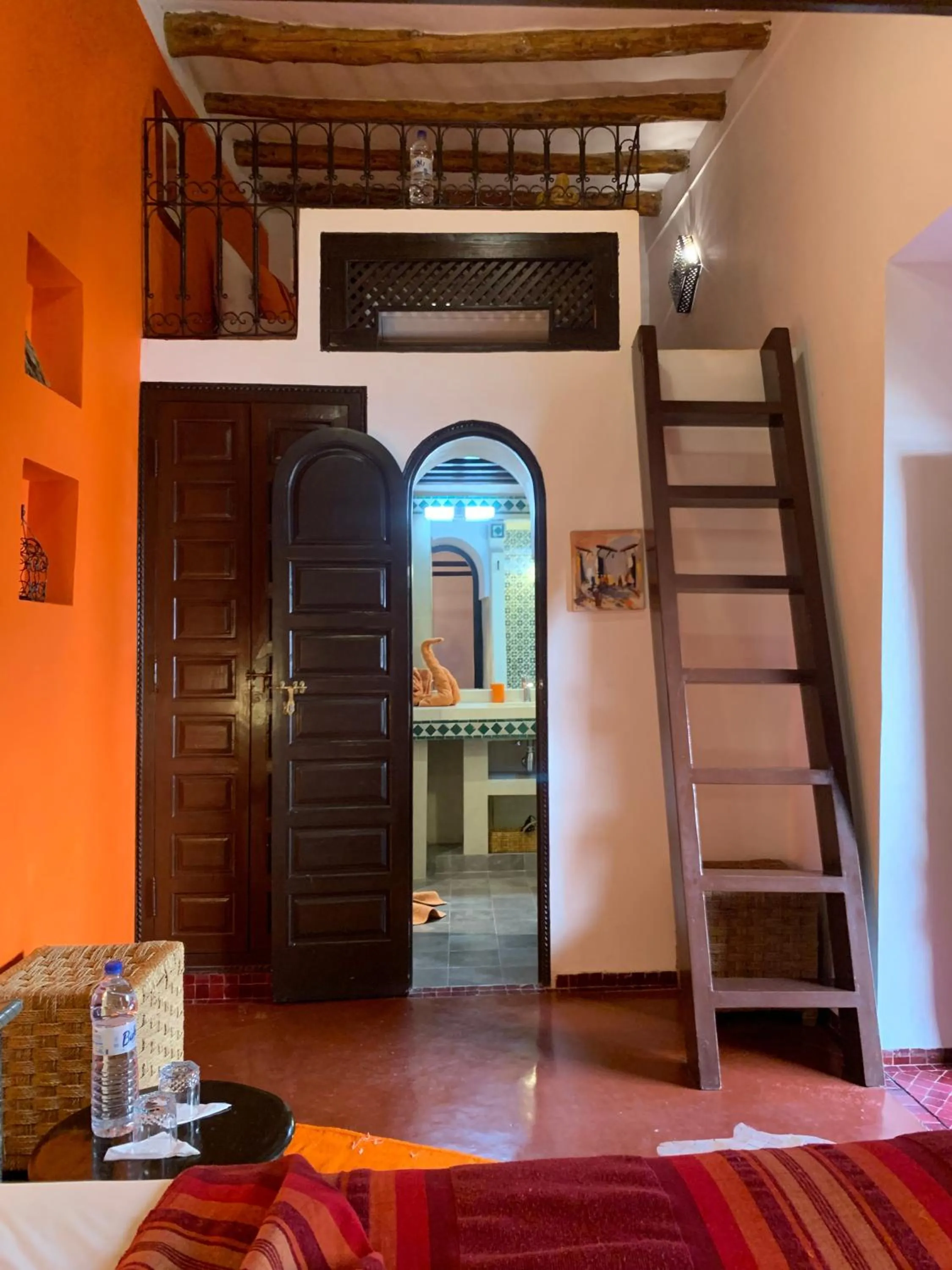 Bedroom in Riad Boussa