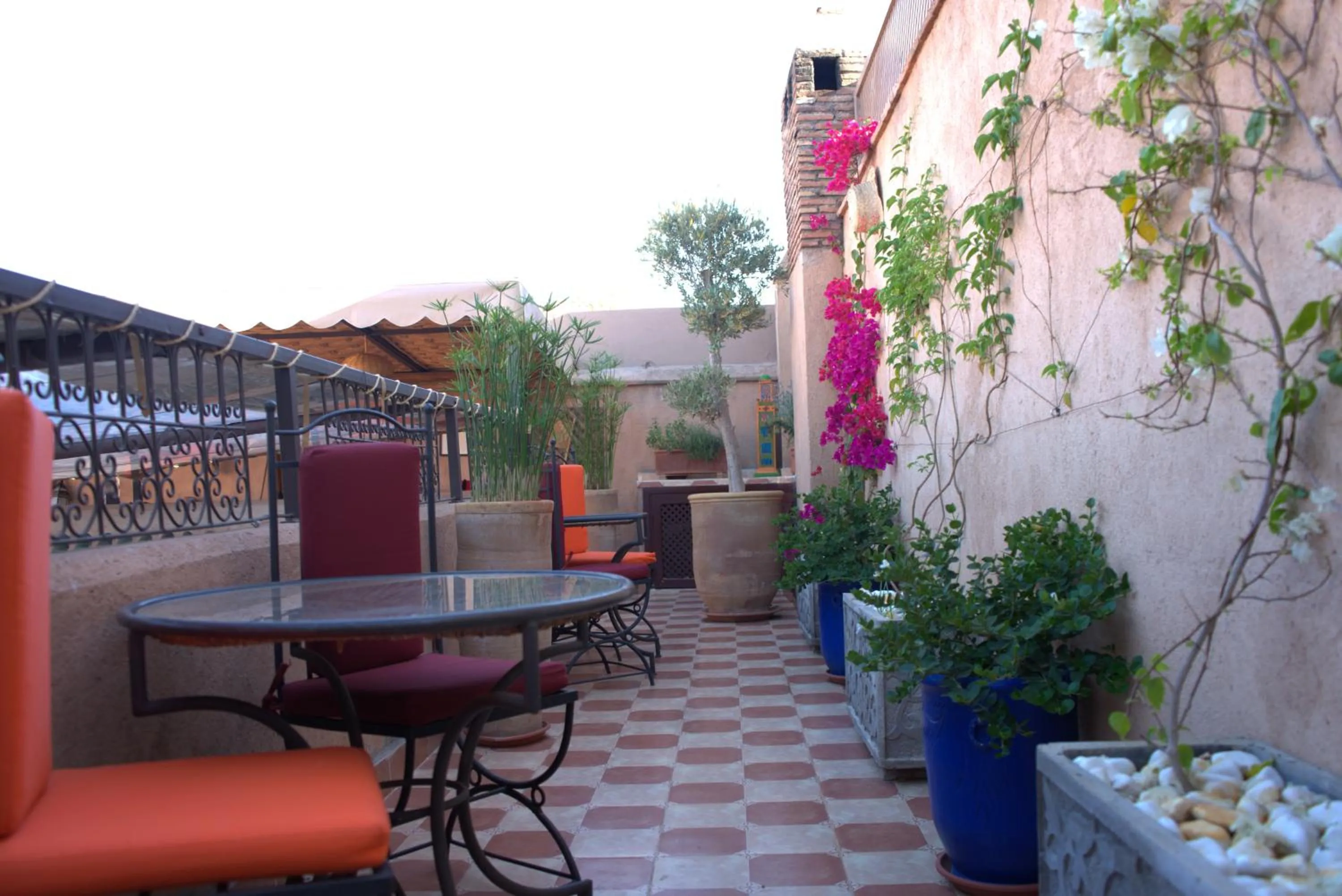 Balcony/Terrace in Riad Boussa