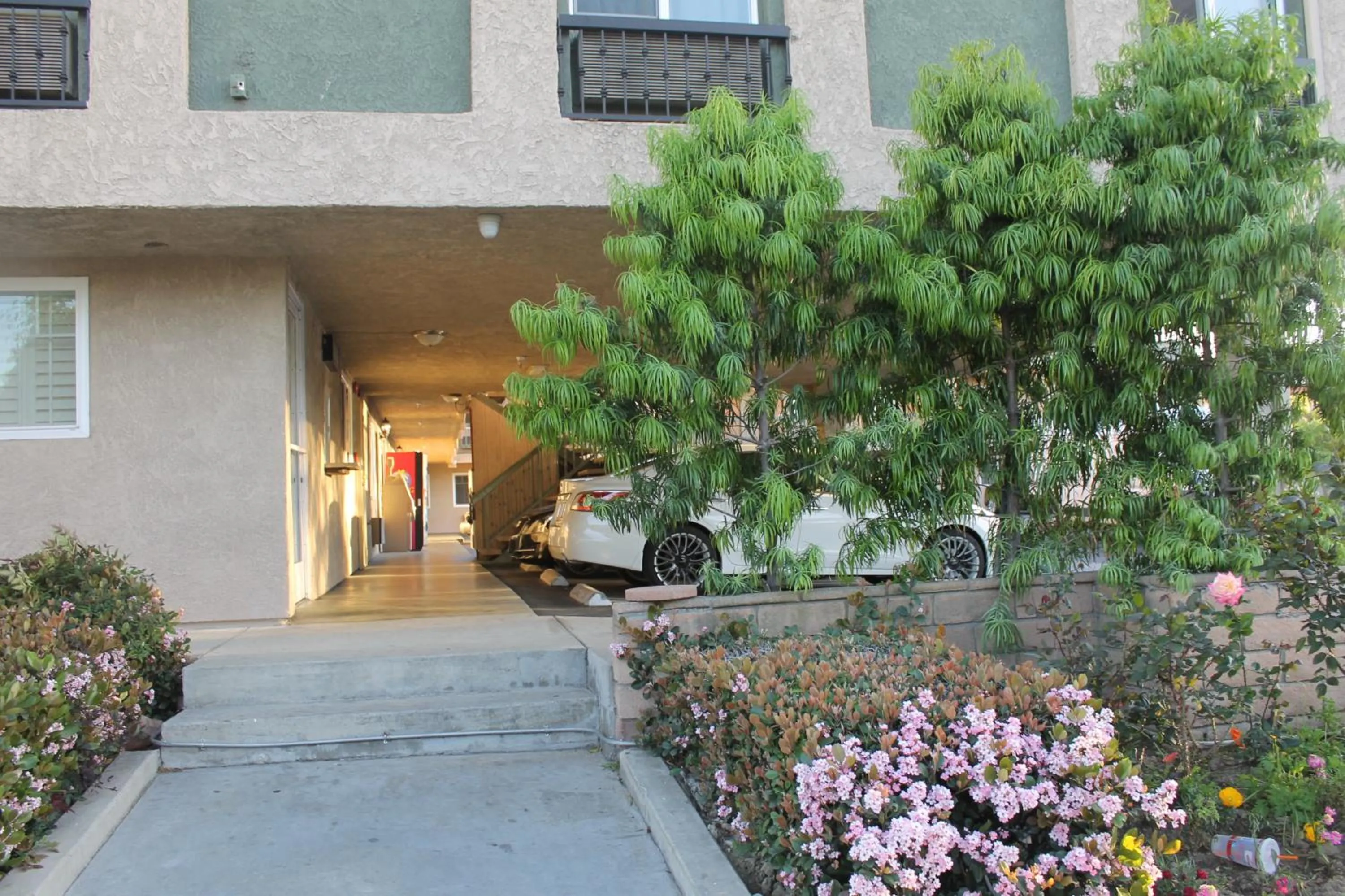 Garden in El Rancho Inn