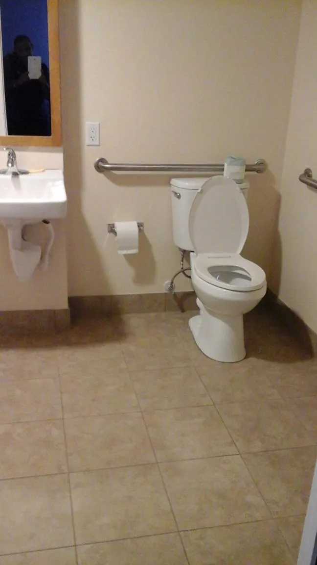 Bathroom in Knights Inn - Lithonia