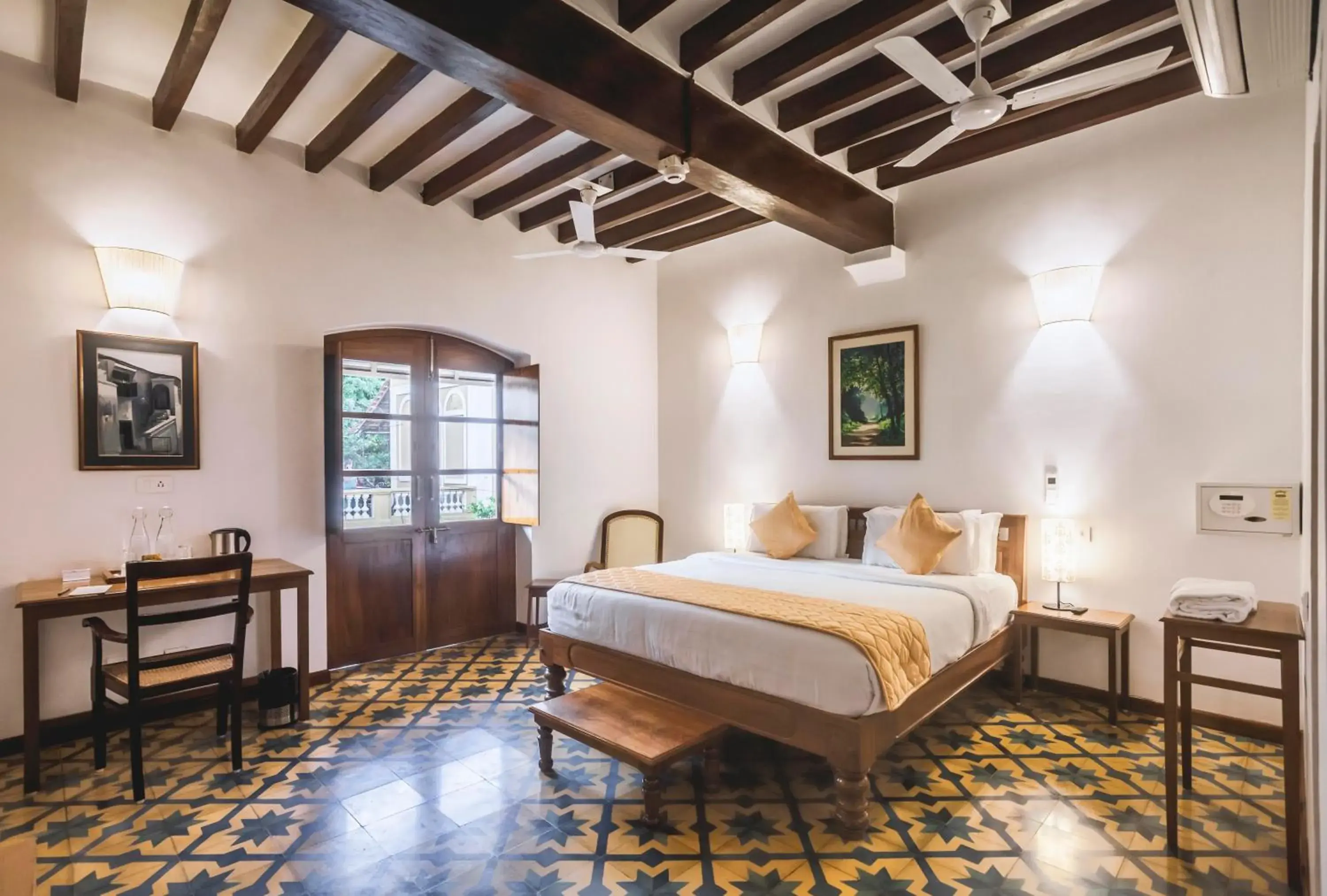 Bed in Petit Palais Bed in Petit Palais