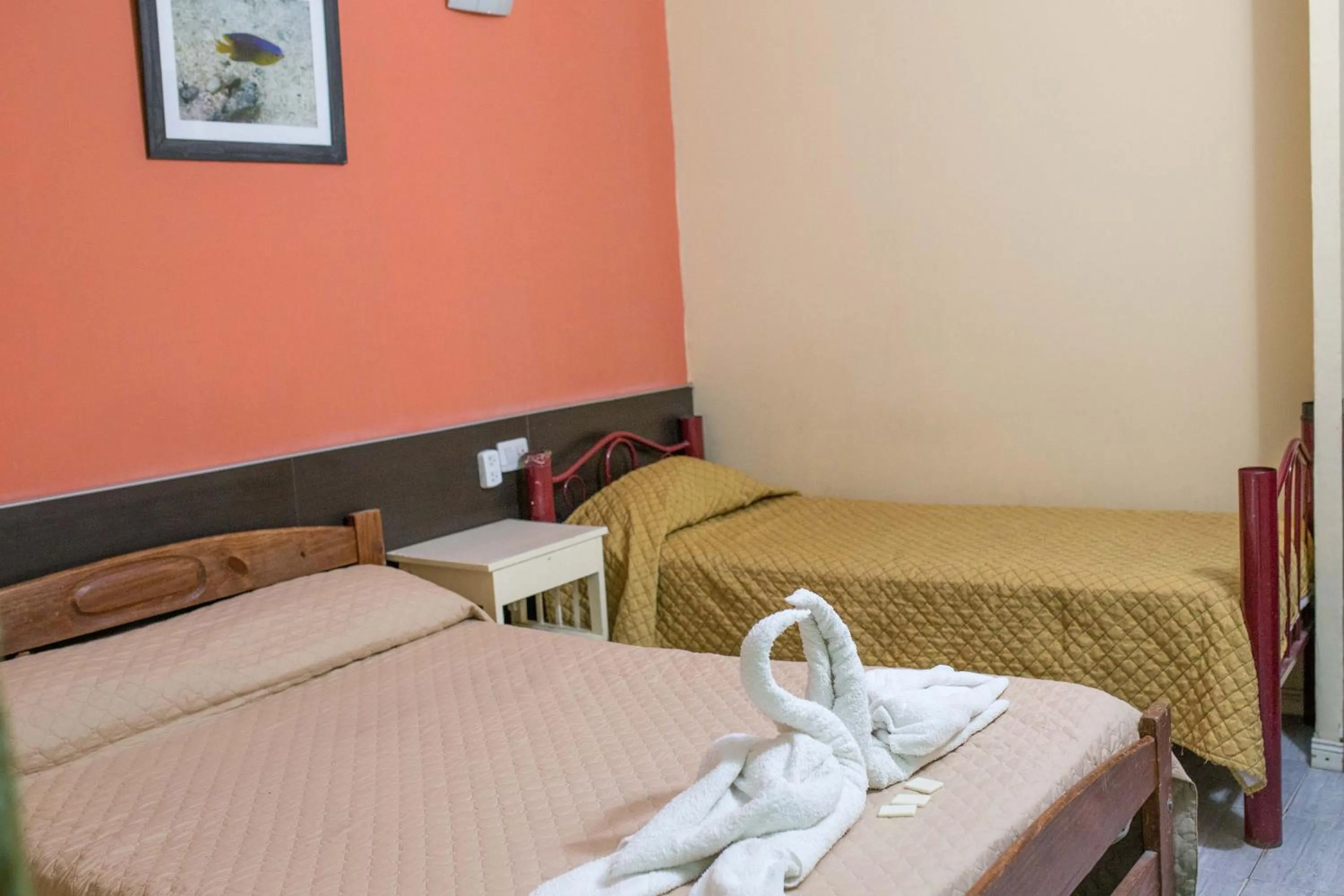 Bedroom, Bed in Hotel Atlantic