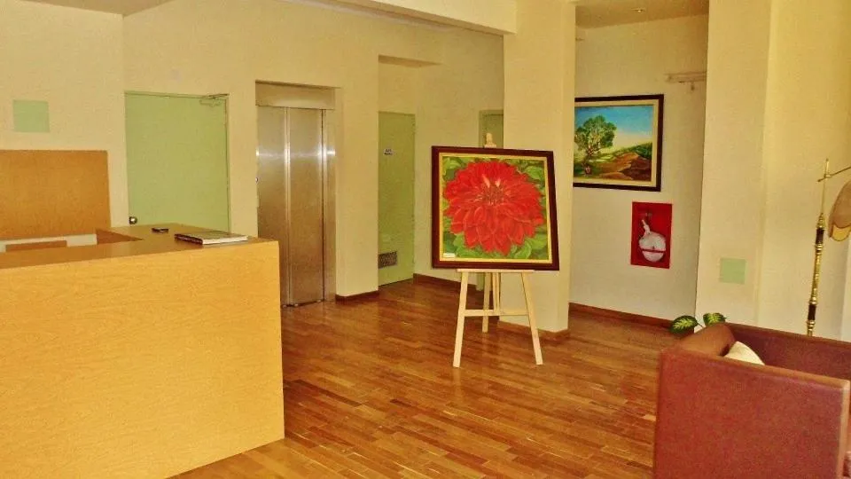 Lobby or reception in Hotel Juramento
