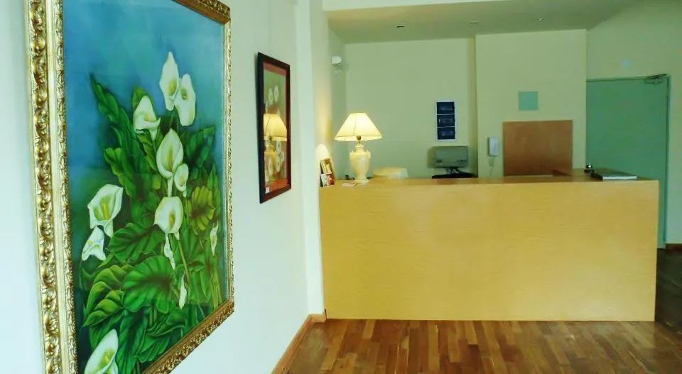 Lobby or reception in Hotel Juramento