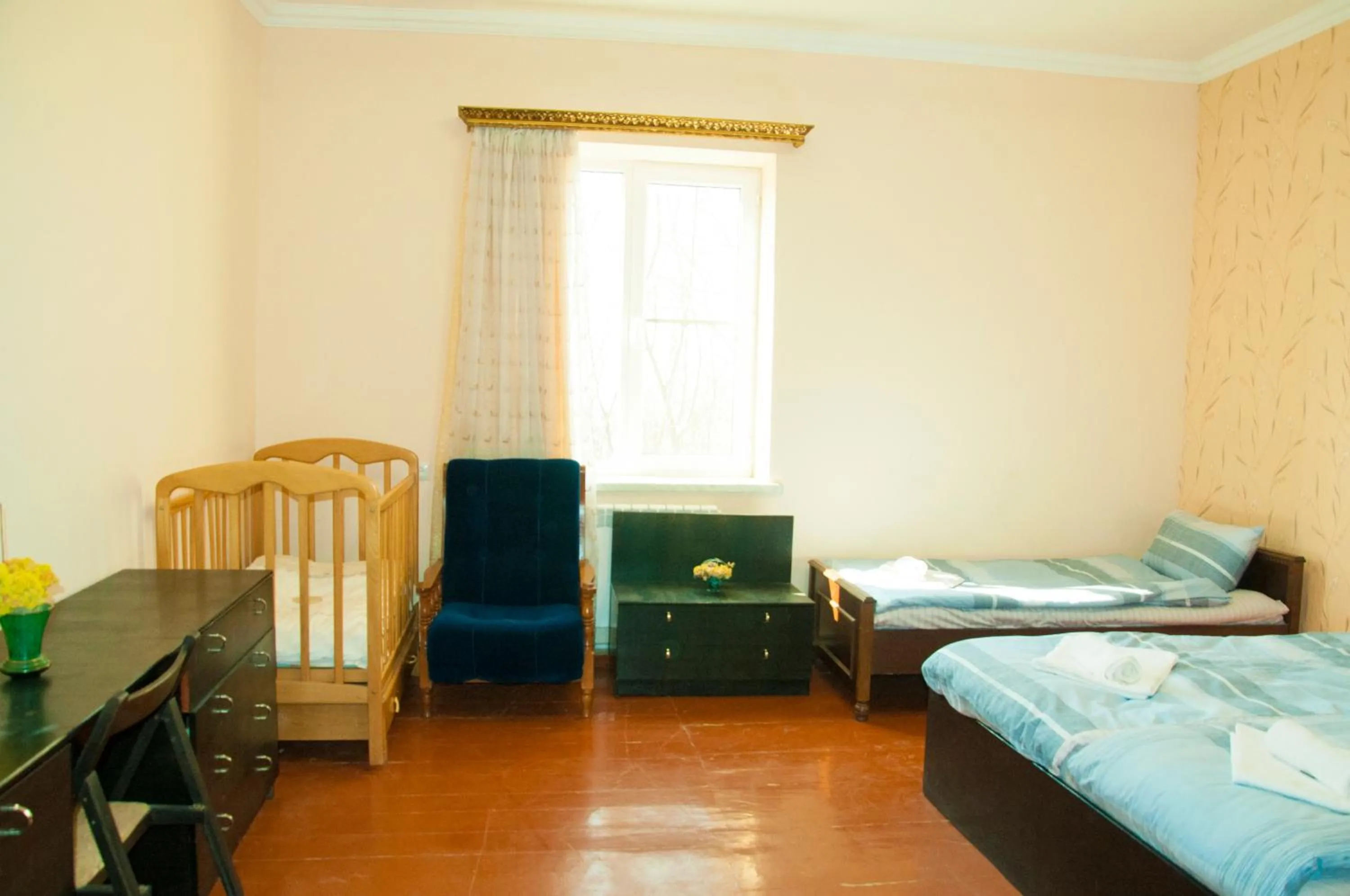 Bed in Azhdahak B&B in Geghashen , Abovyan