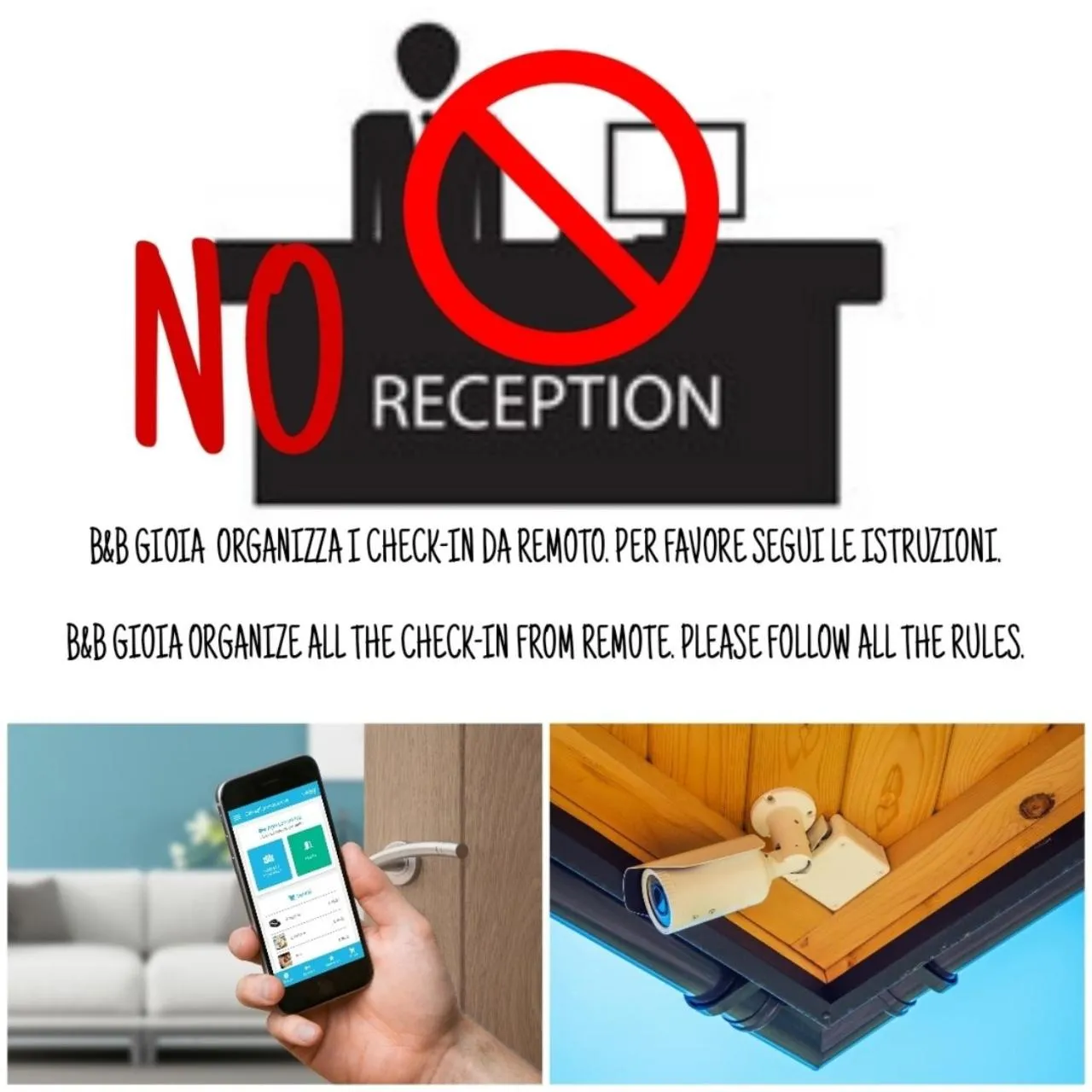 Text overlay in B&B GIOIA