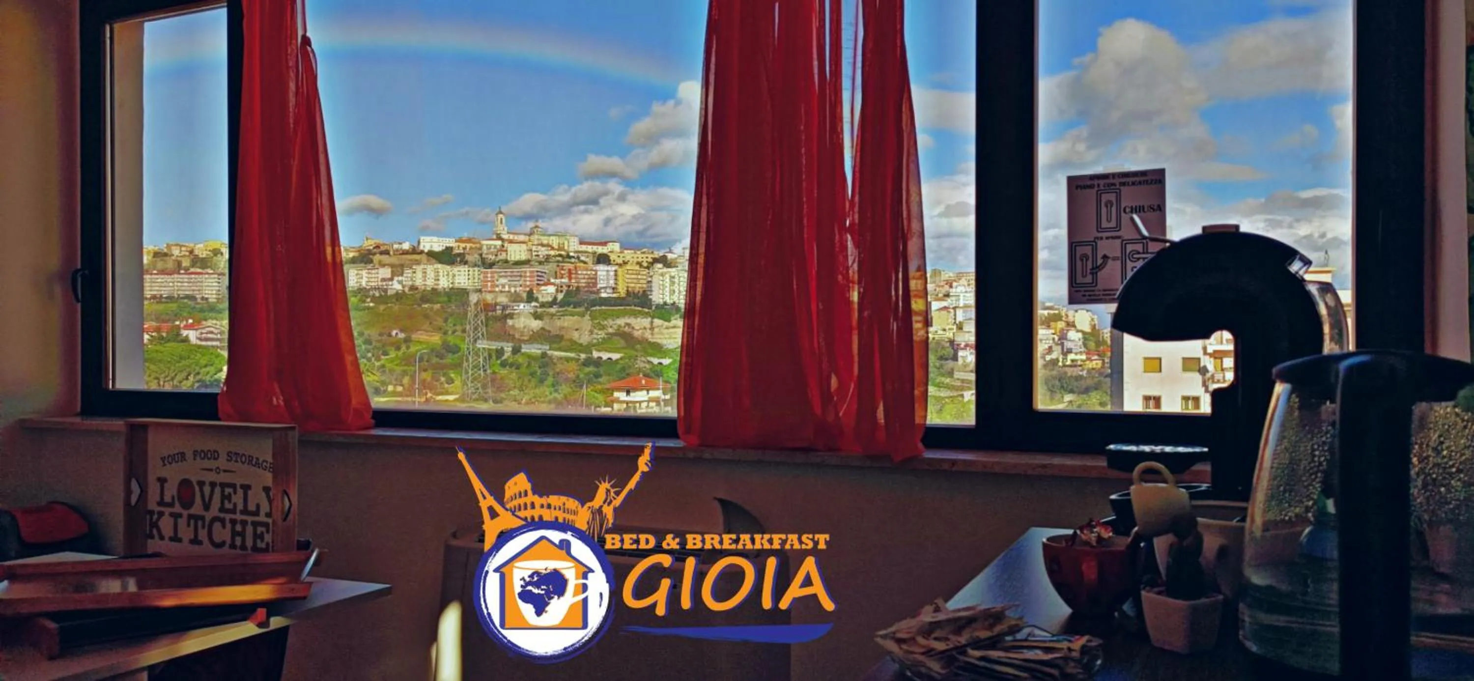 Living room in B&B GIOIA