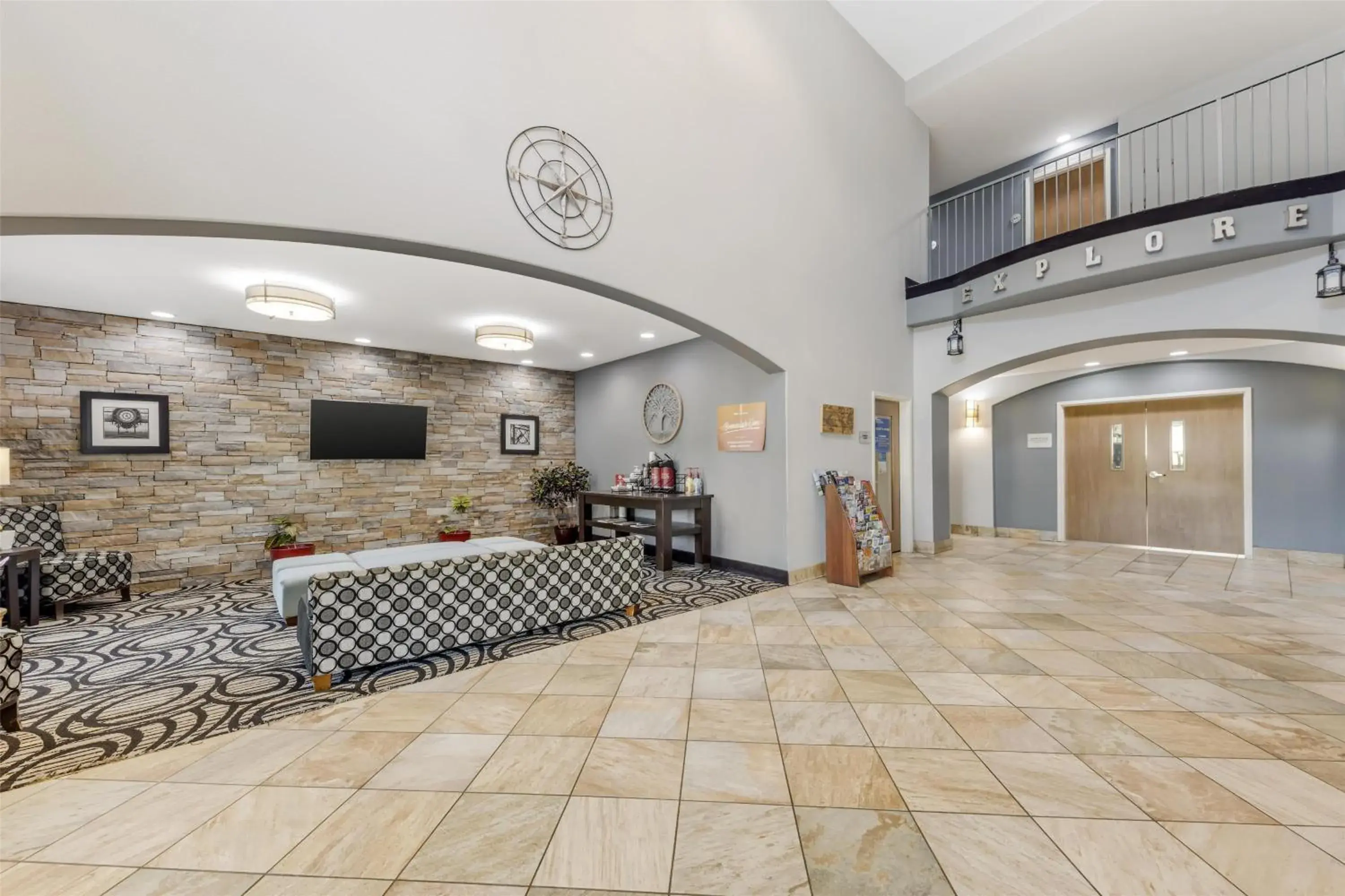 Lobby or reception in Best Western Plus Sand Bass Inn and Suites Lobby or reception in Best Western Plus Sand Bass Inn and Suites