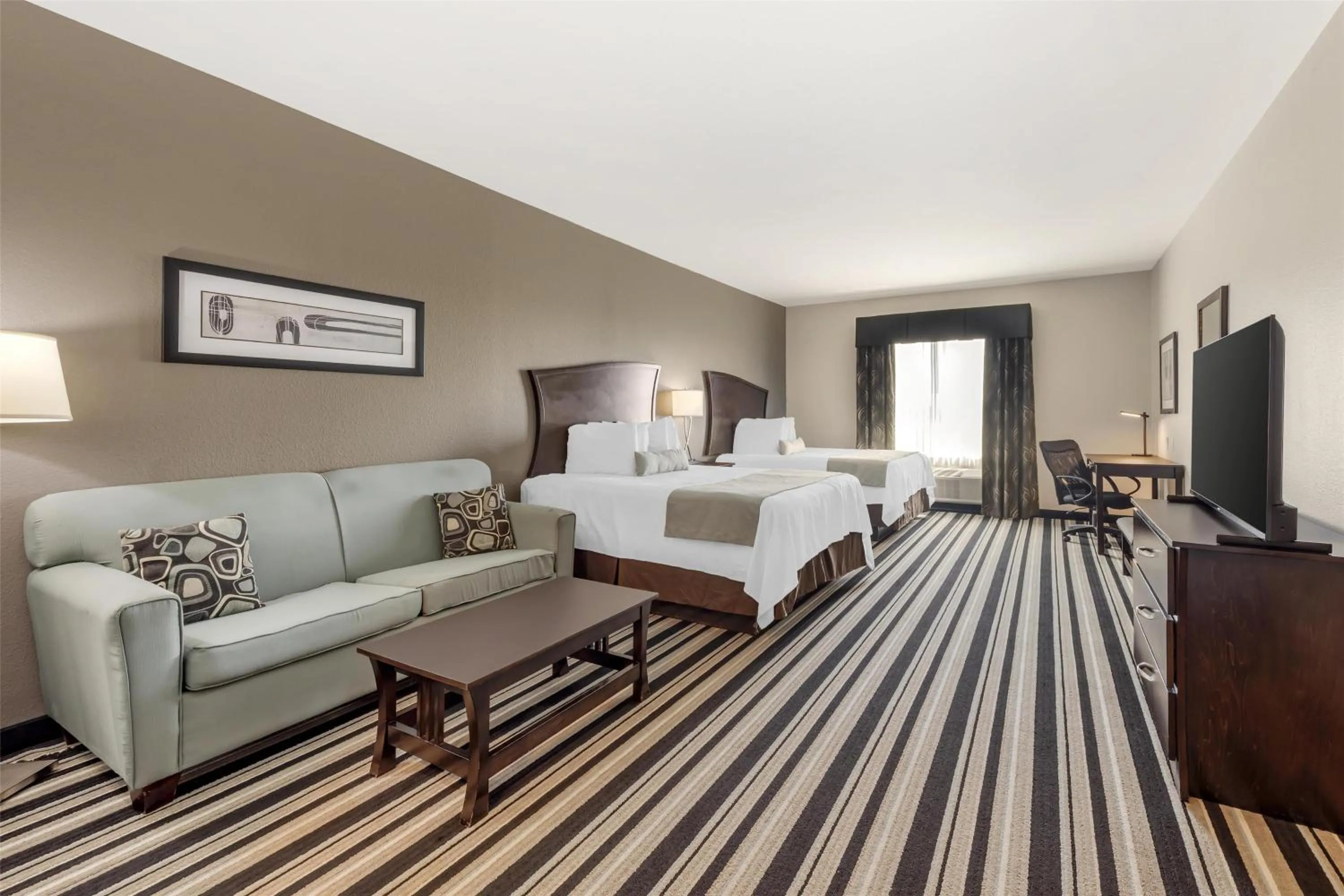 Bedroom, Bed in Best Western Plus Sand Bass Inn and Suites