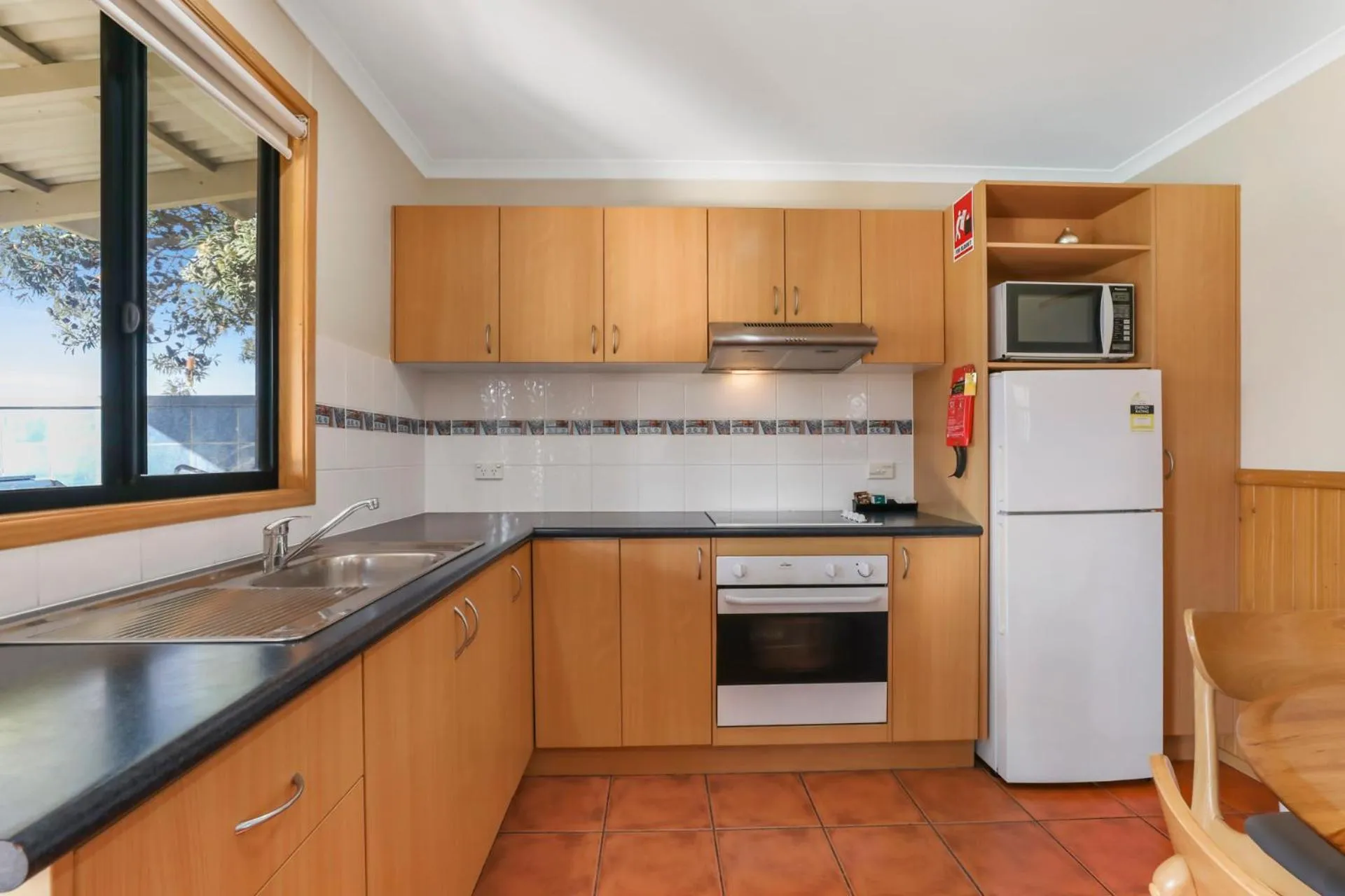 Property building in Werri Beach Holiday Park