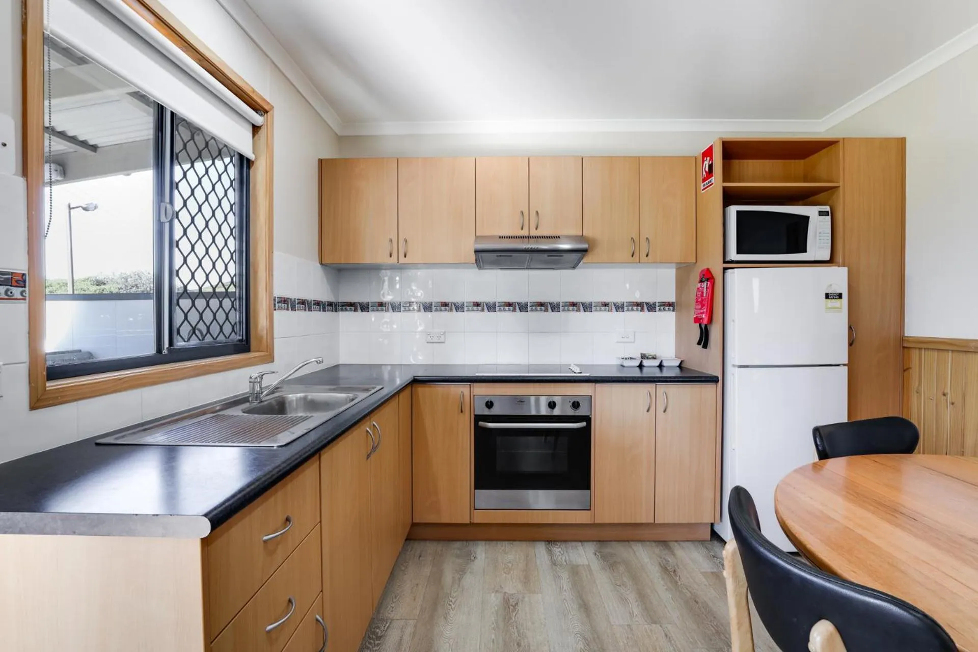 Property building in Werri Beach Holiday Park