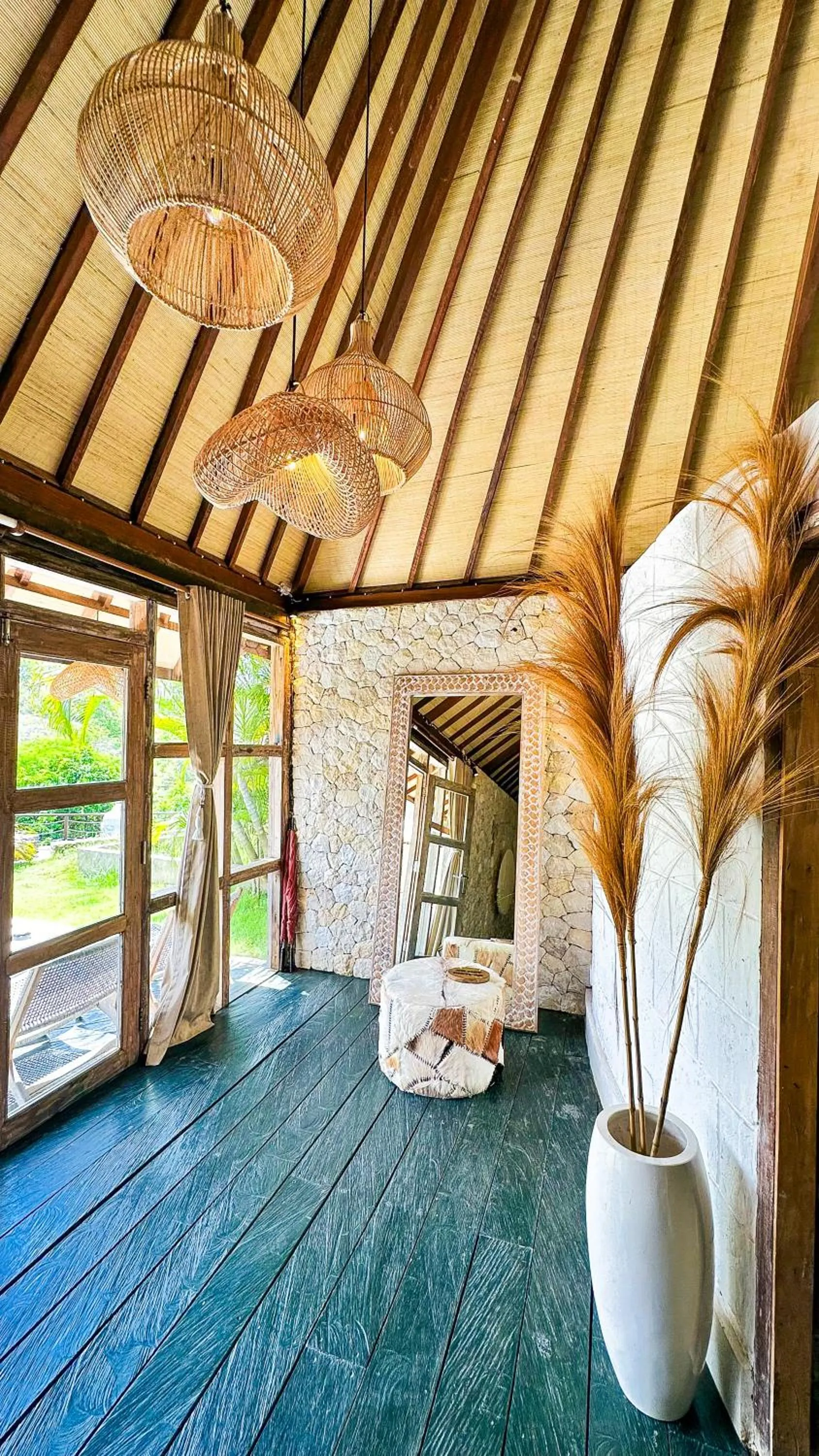 Living room, Bed in Biu Biu Resort Bali