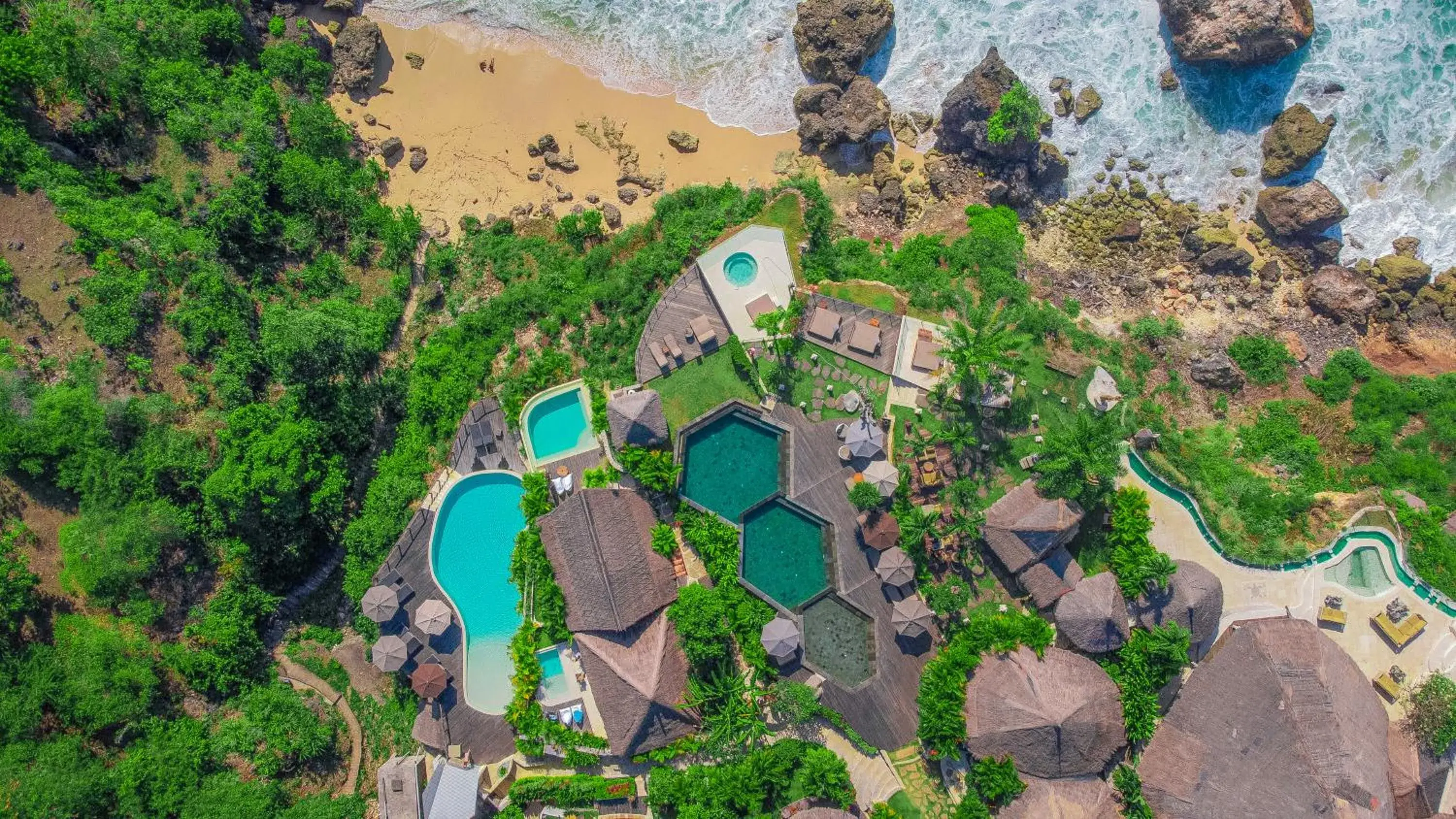 Property building in Biu Biu Resort Bali Property building in Biu Biu Resort Bali