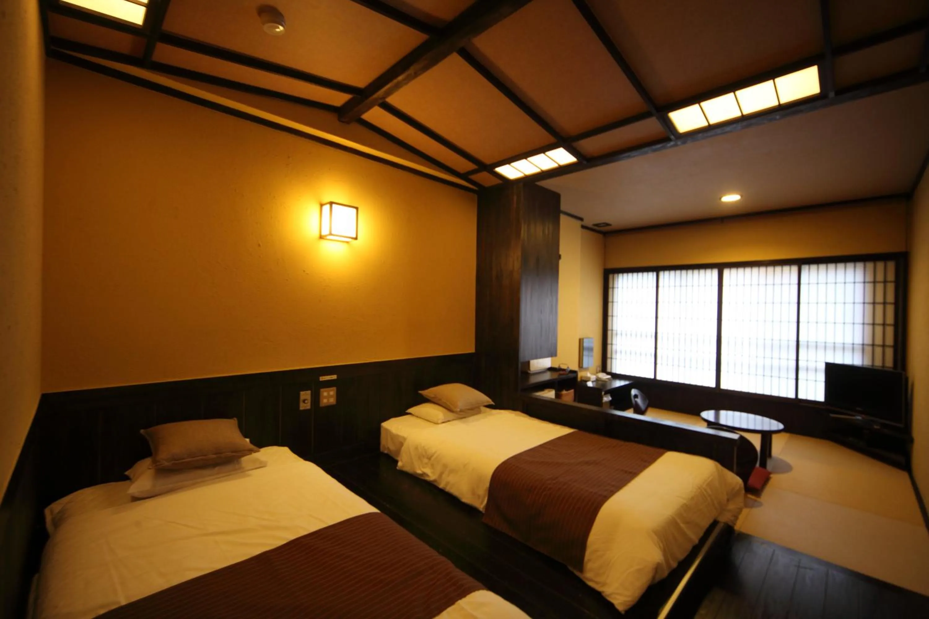 Bed in Unzen Fukudaya