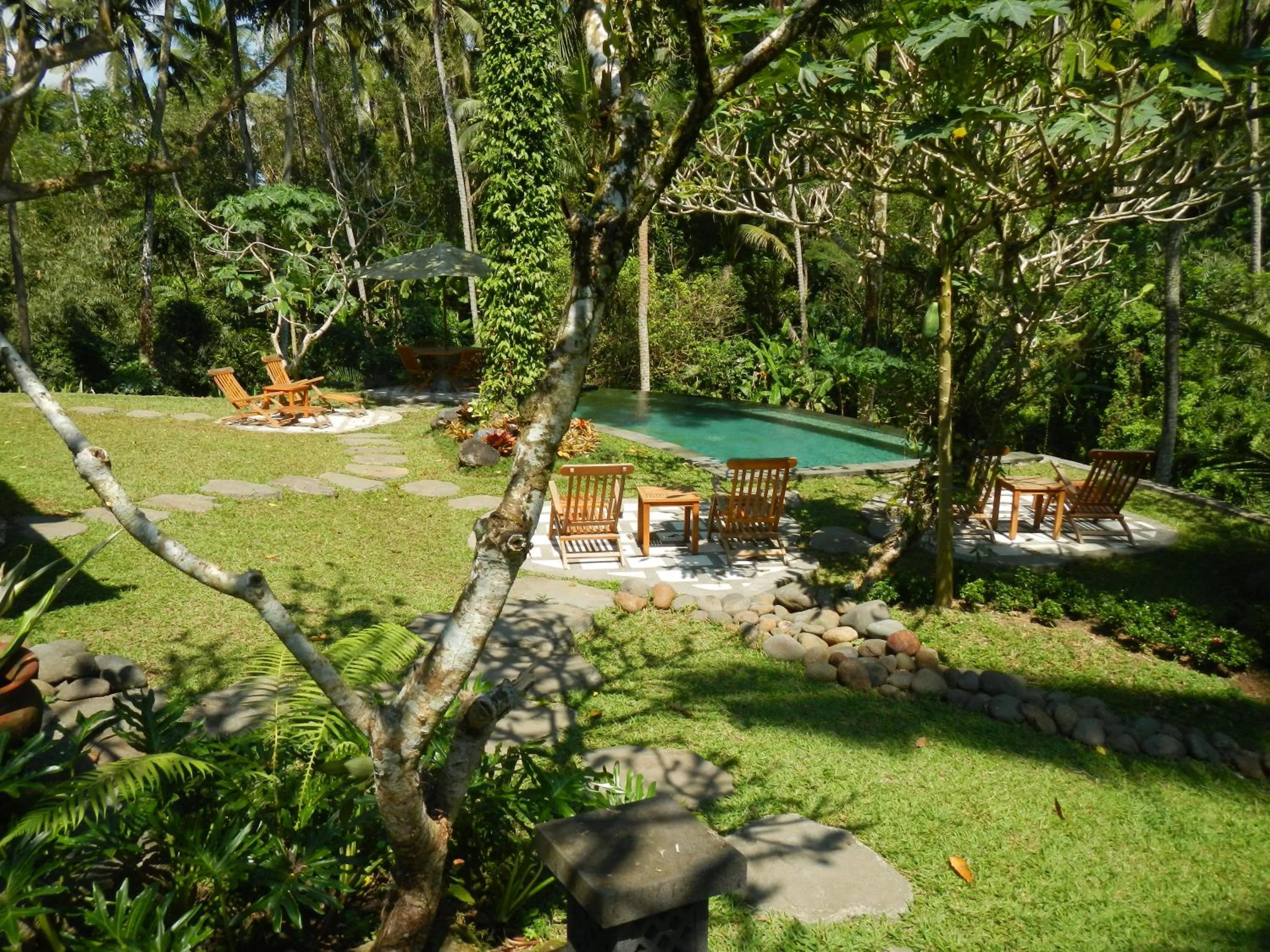 Swimming pool in Villa Beji Indah