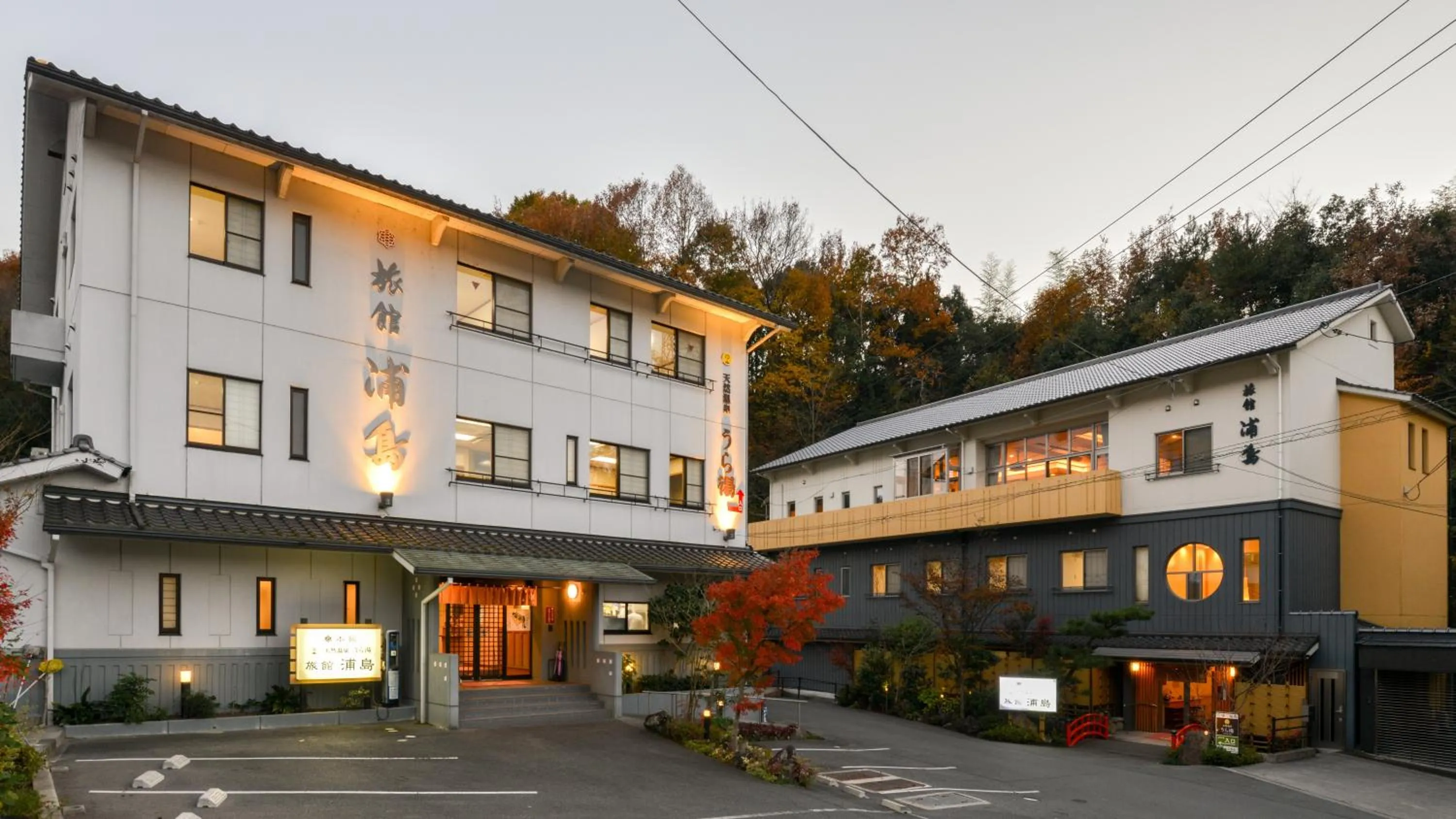 Property building in Ryokan Urashima