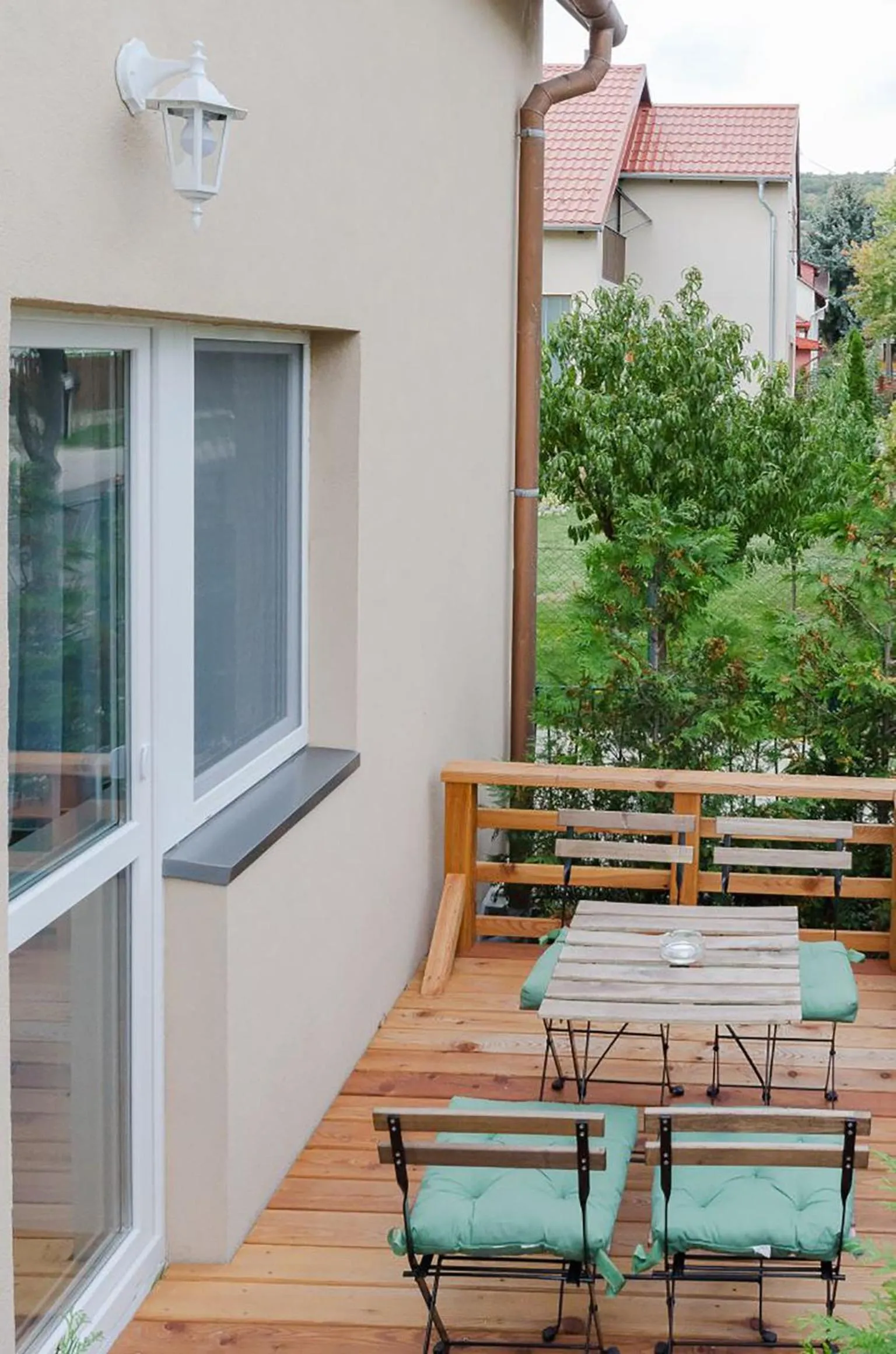 Balcony/Terrace in Babi Guesthouse - Babi Vendégház