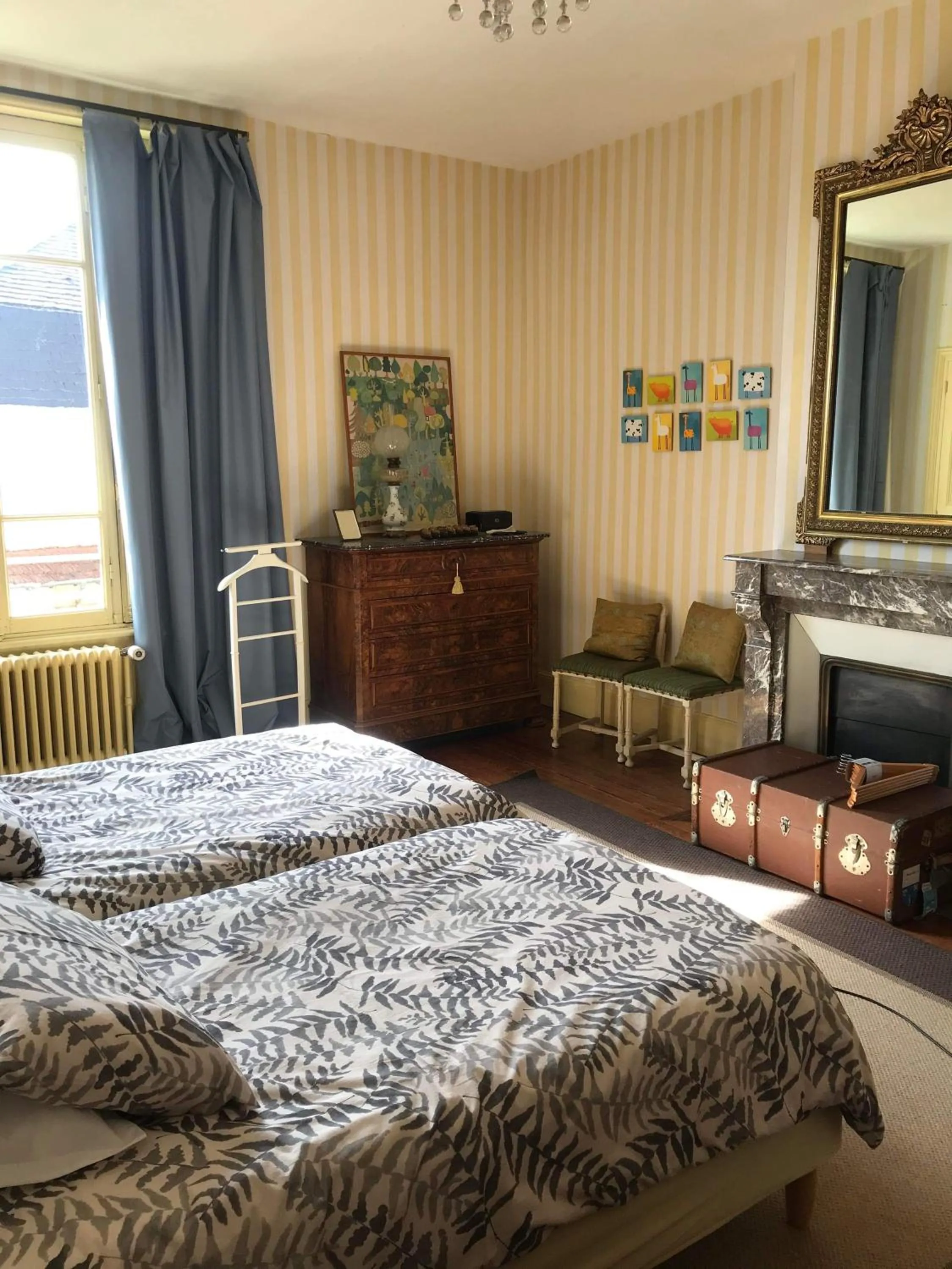 Bedroom, Bed in Chambres d'hôtes La Distillerie B&B