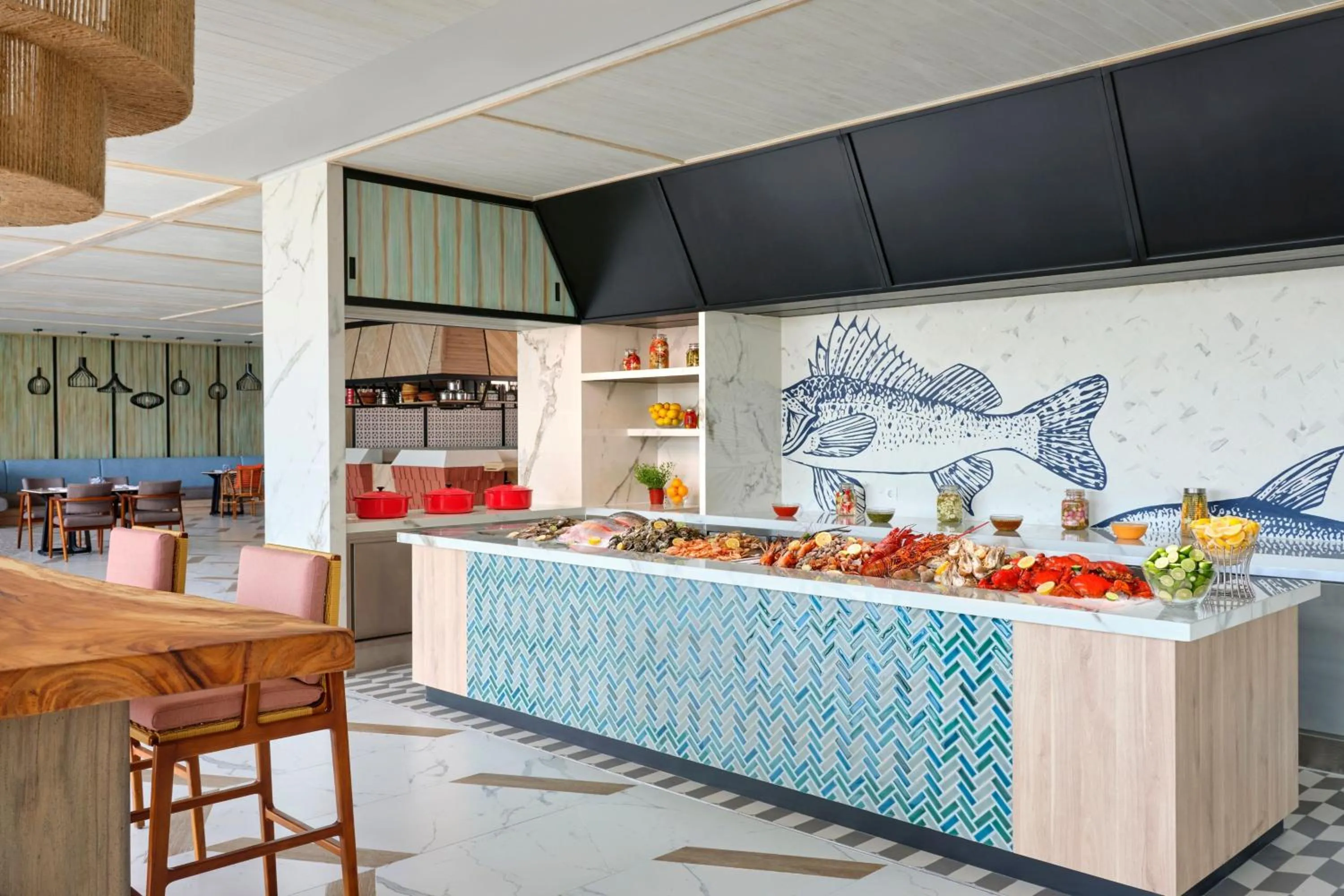 Restaurant/places to eat in Sheraton Bali Kuta Resort