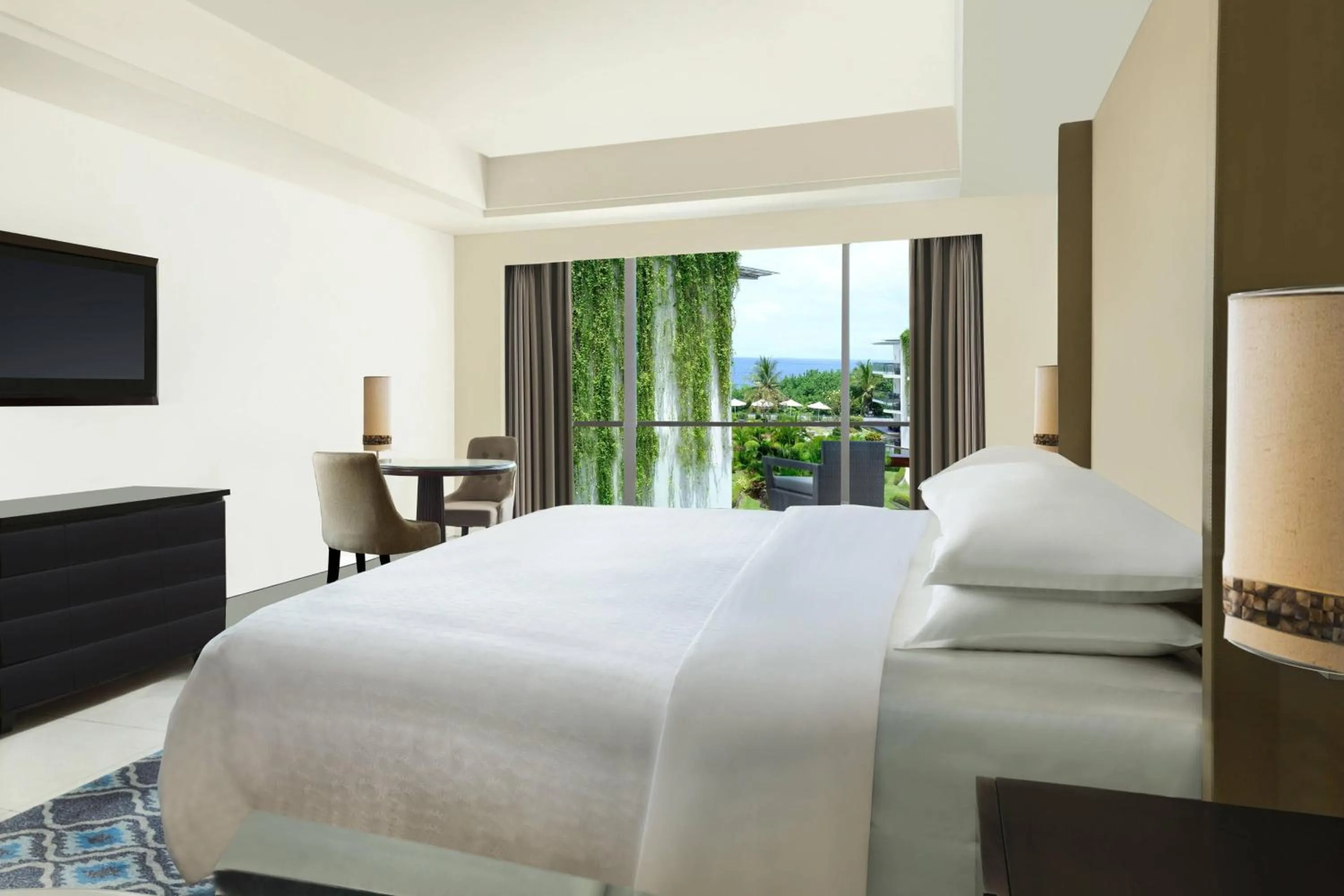Photo of the whole room, Bed in Sheraton Bali Kuta Resort