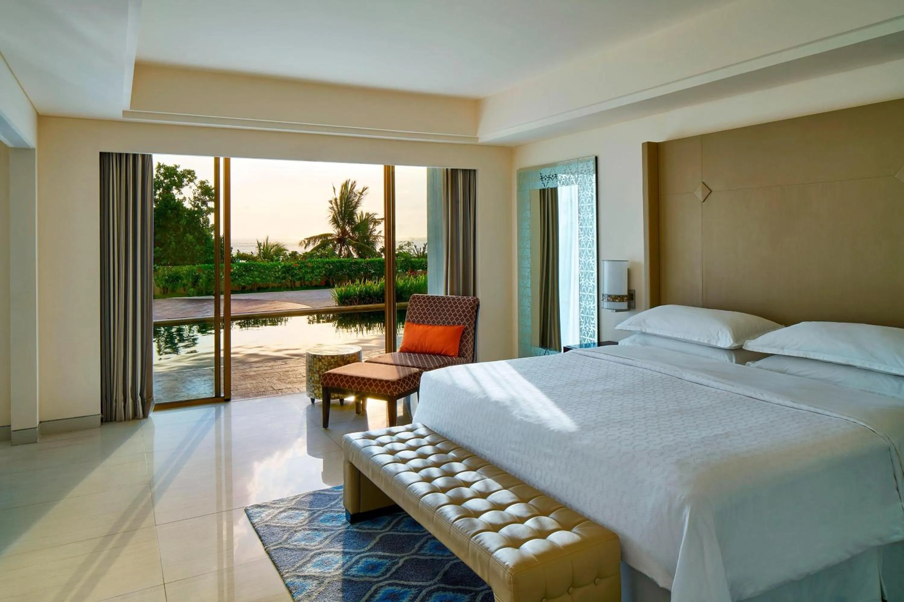 Photo of the whole room, Bed in Sheraton Bali Kuta Resort