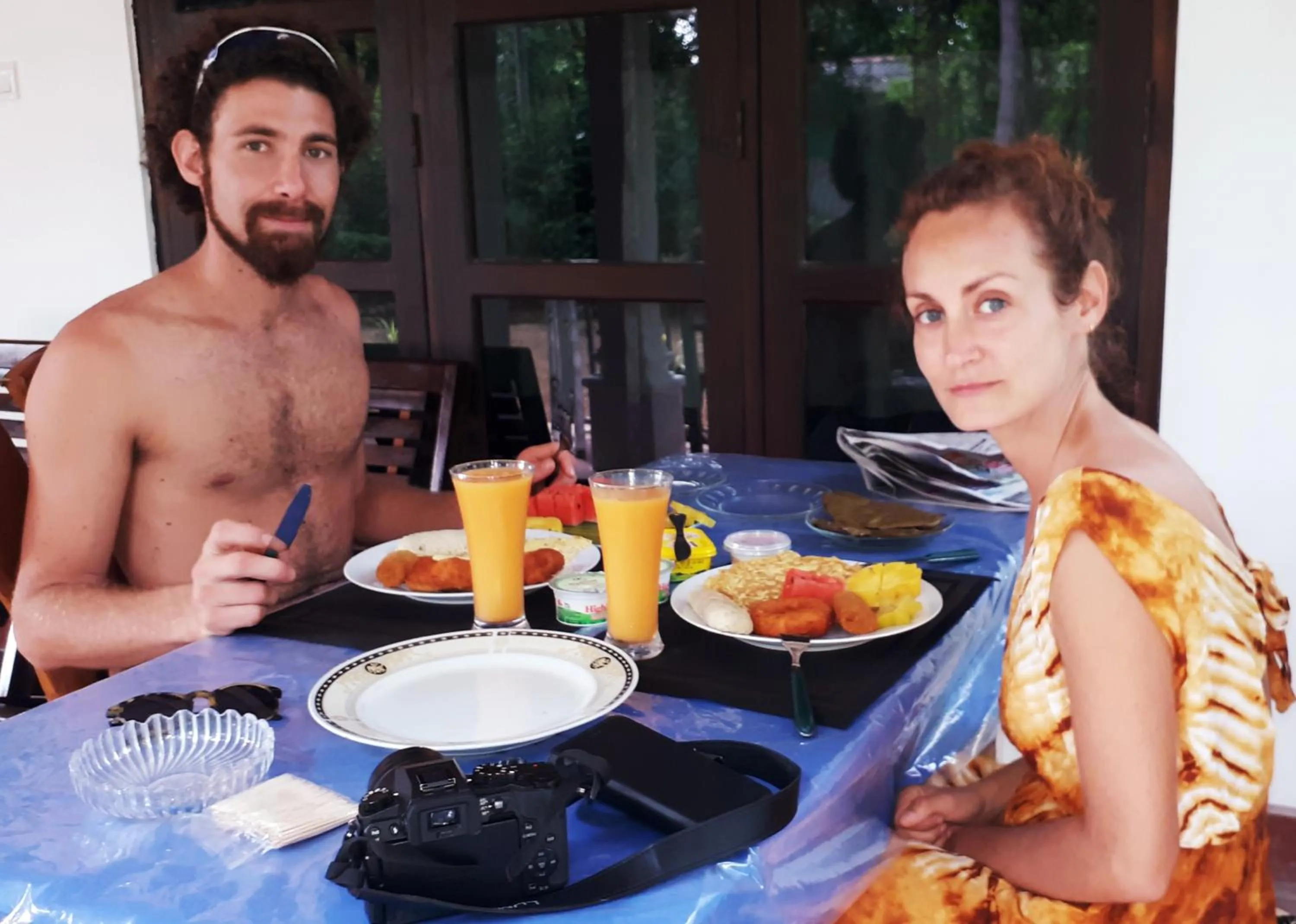 Guests in Sigiri Hibiscus Villa