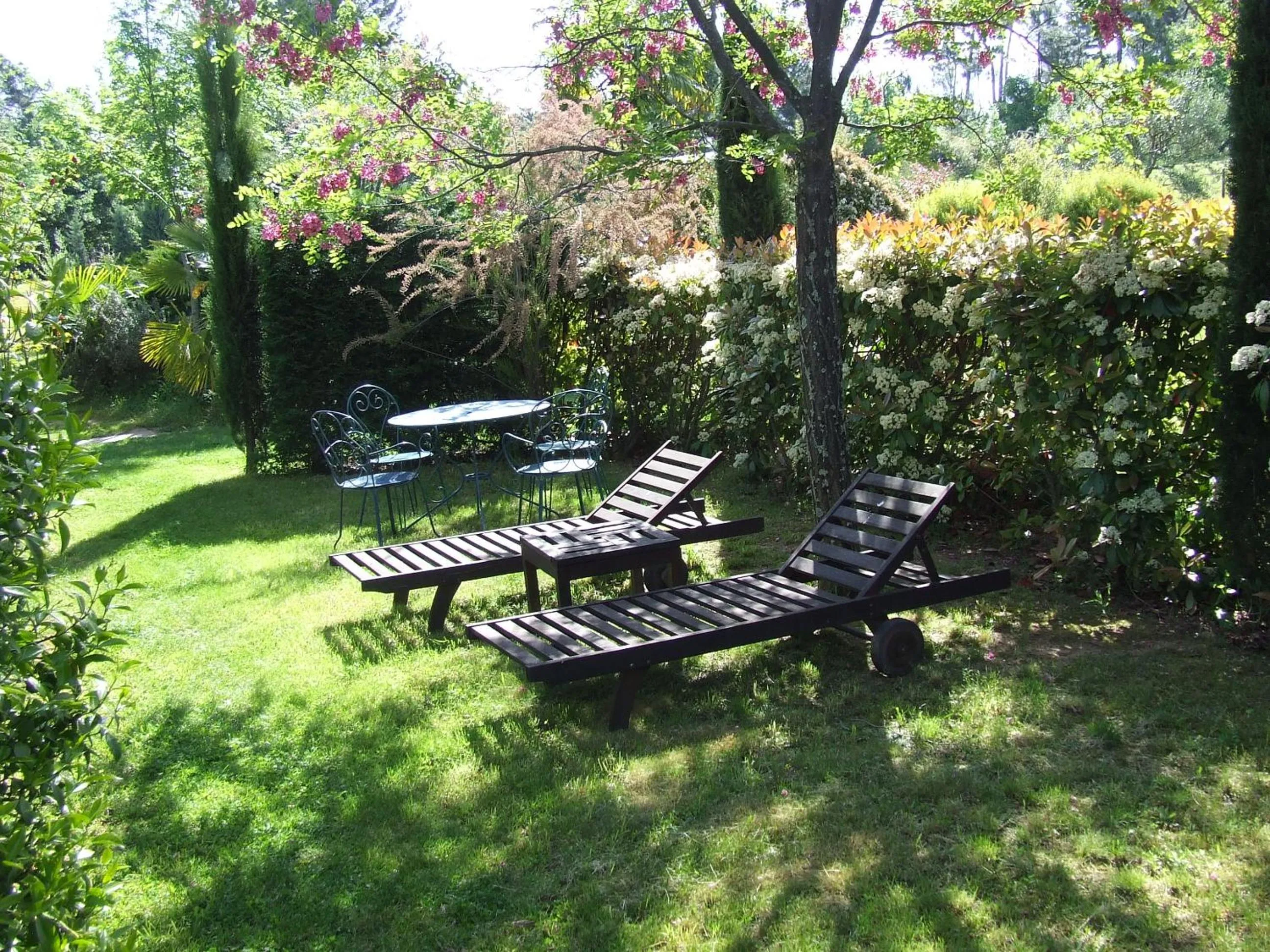 Garden in Domaine du Planas AILHON ARDECHE