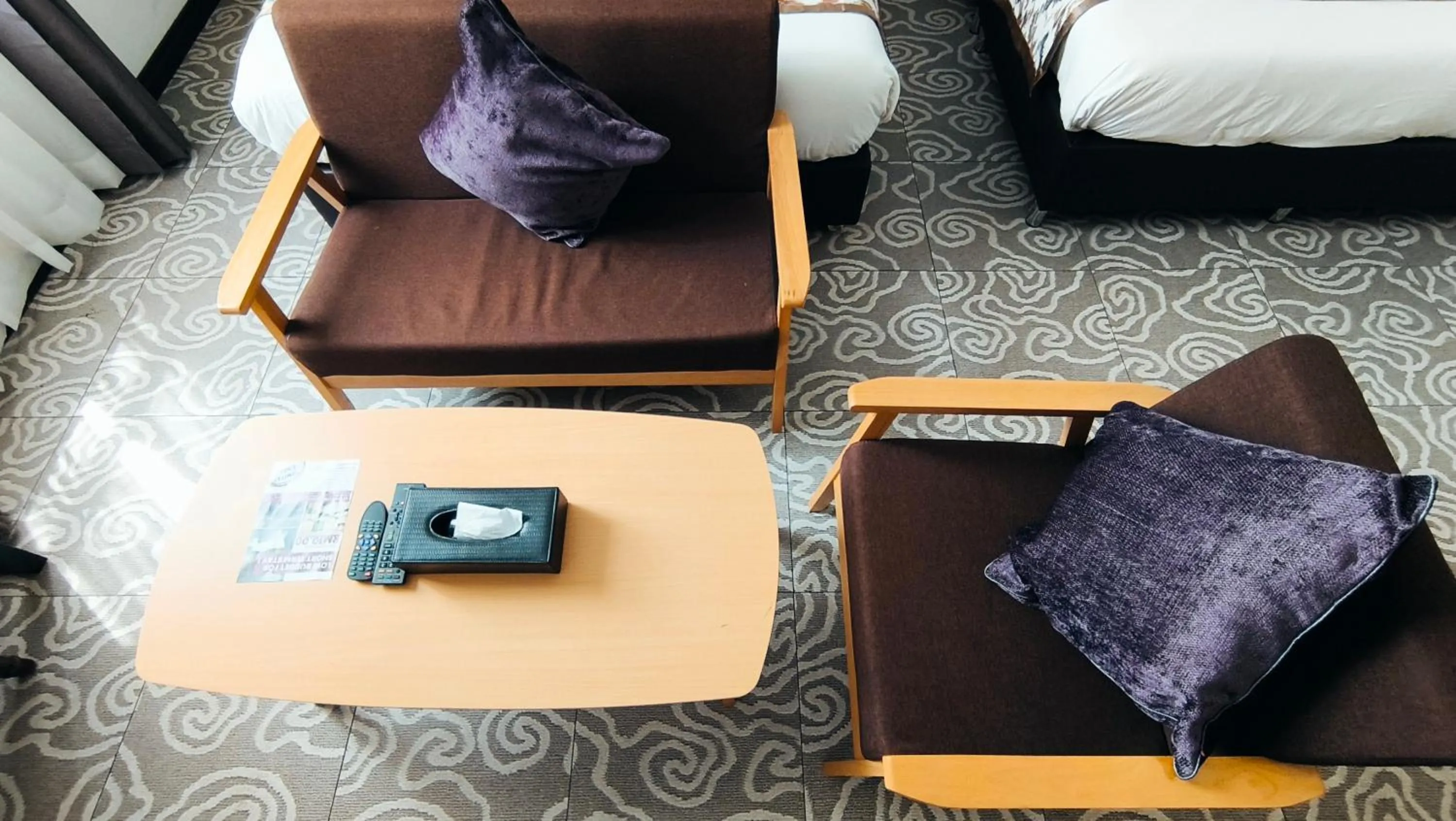 Seating area, Bed in Natol Hotel