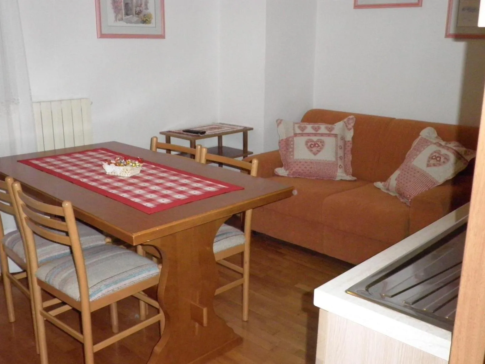 Dining area in Appartamenti Nigritella
