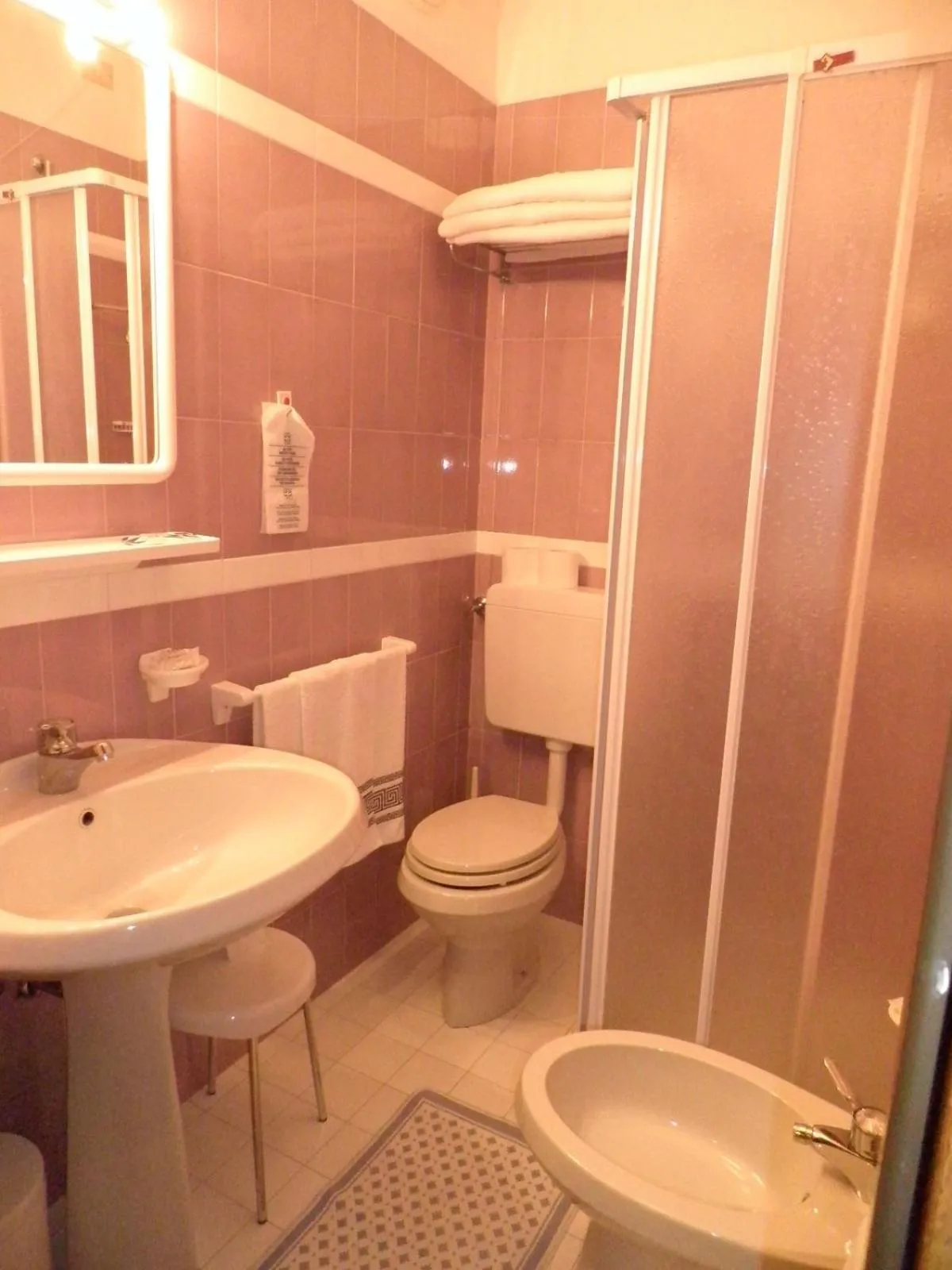 Bathroom in Appartamenti Nigritella