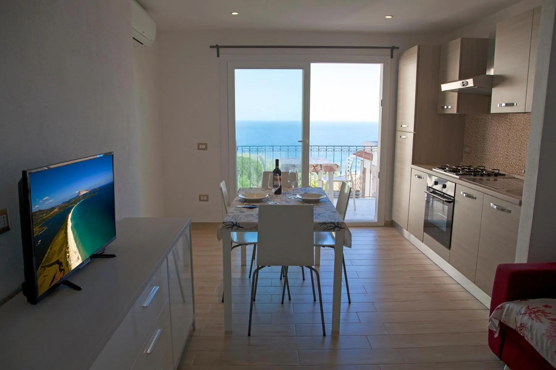 Balcony/Terrace in La Contessa Pool & Sea View