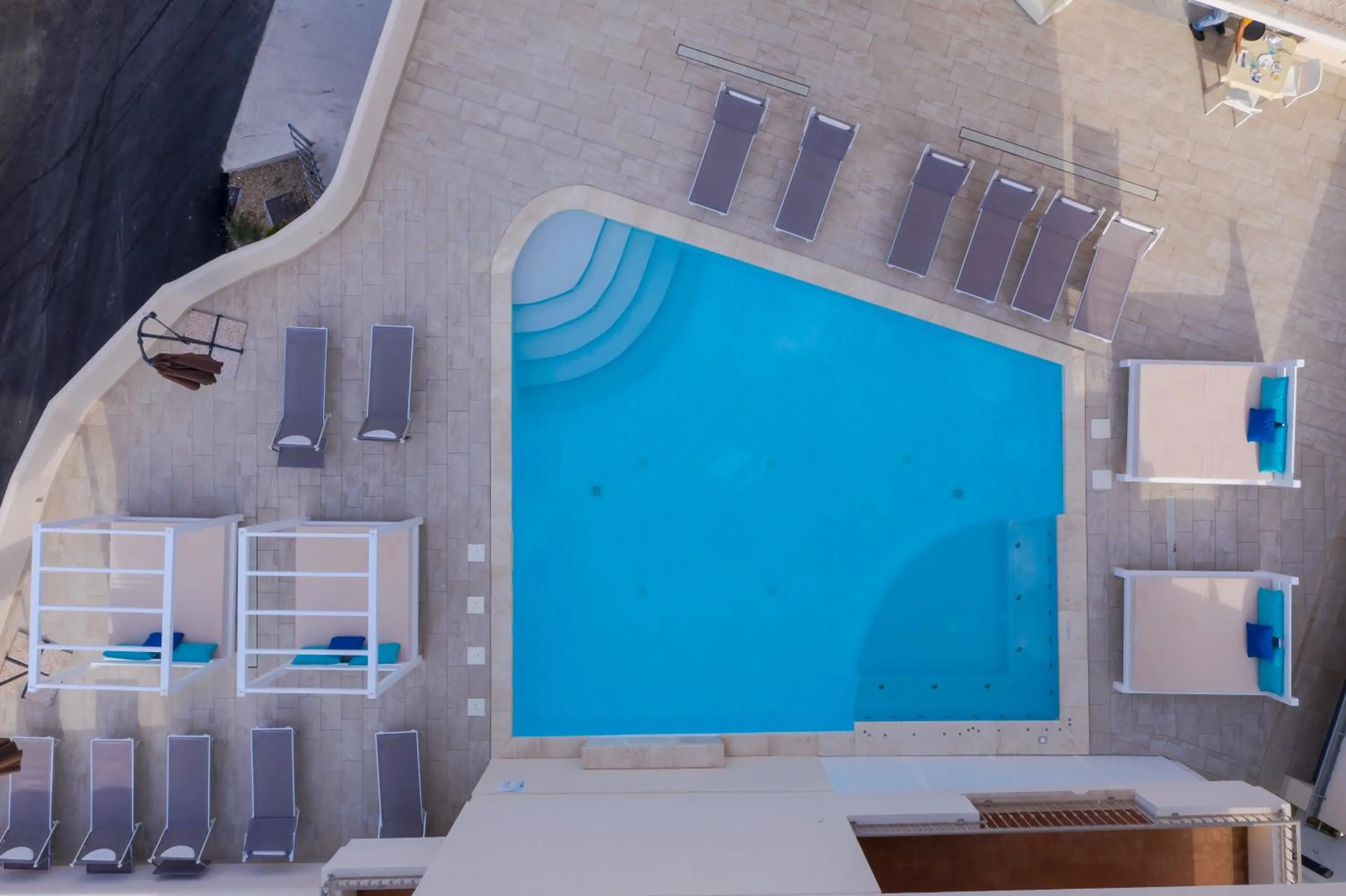 Pool view in La Contessa Pool & Sea View