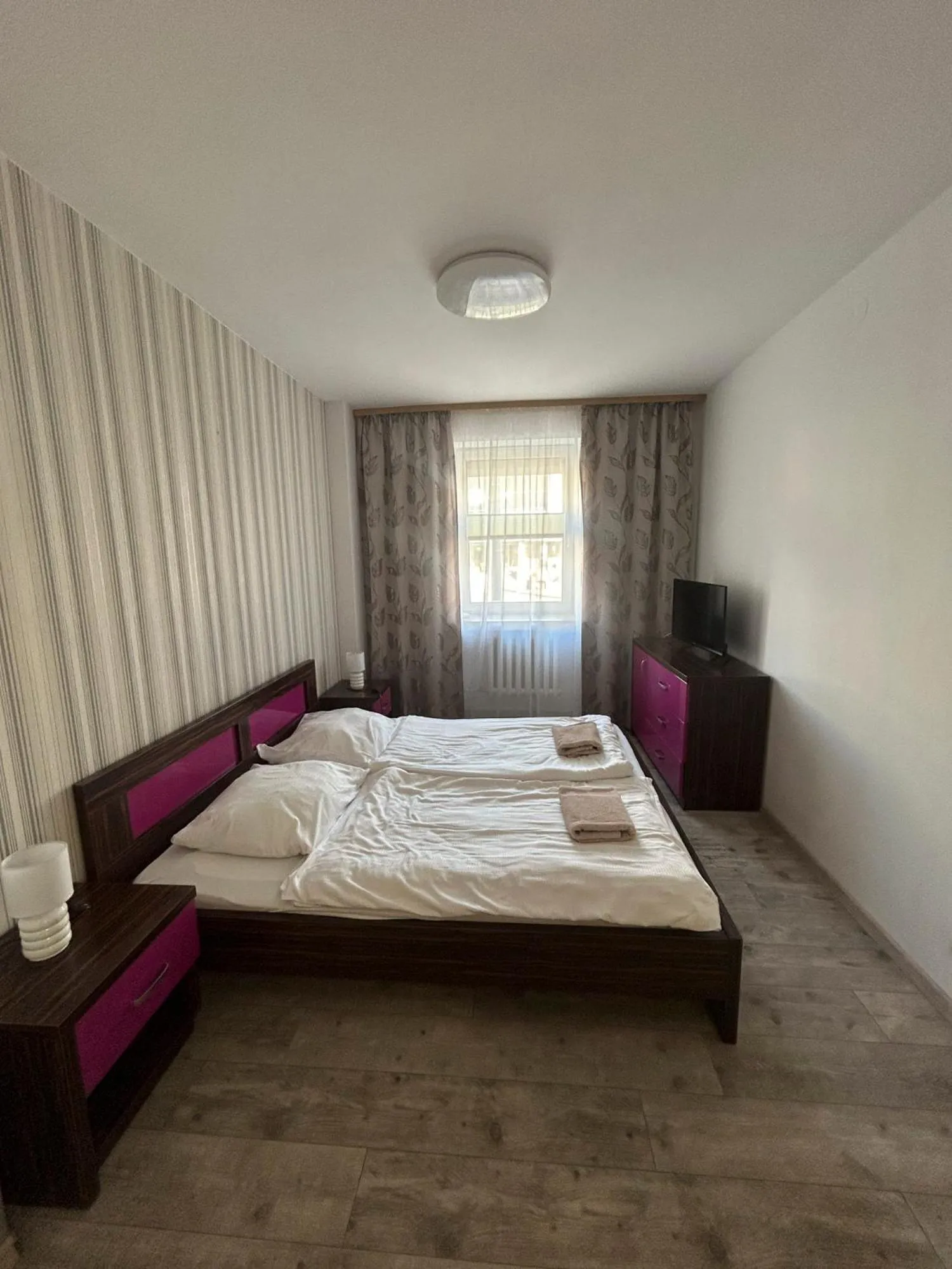 Bed in Hotel Wysoka Brama