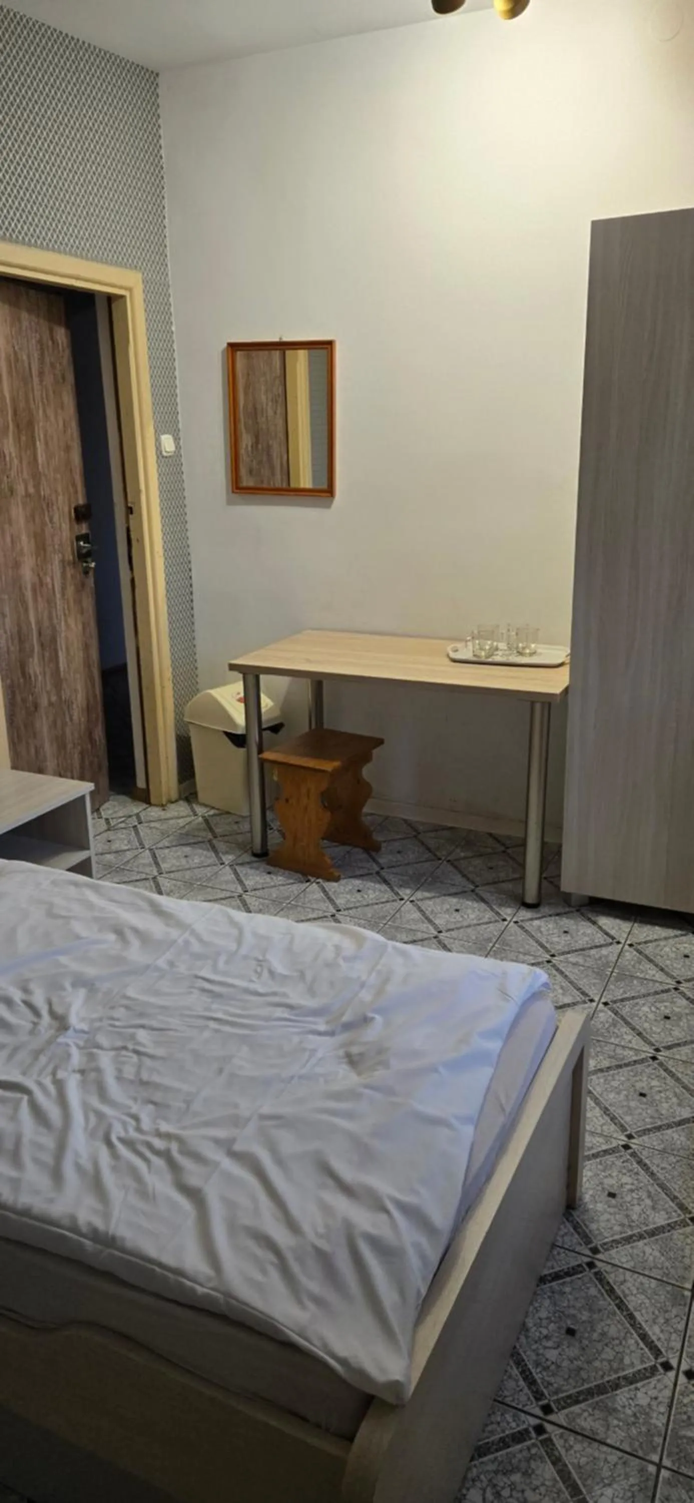 Bed in Hotel Wysoka Brama