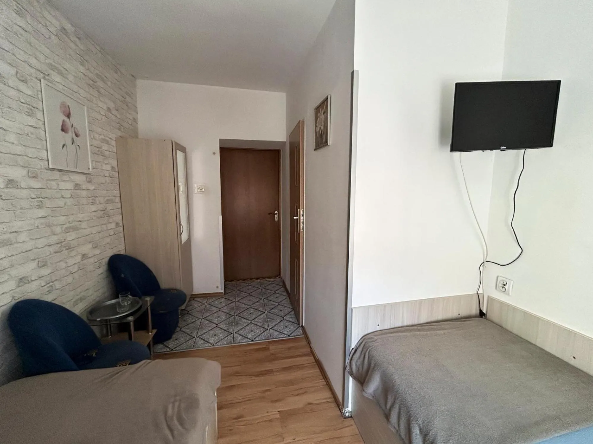 Bed in Hotel Wysoka Brama