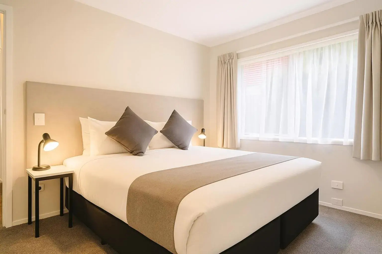 Bed in BKs Pioneer Motel Bed in BKs Pioneer Motel