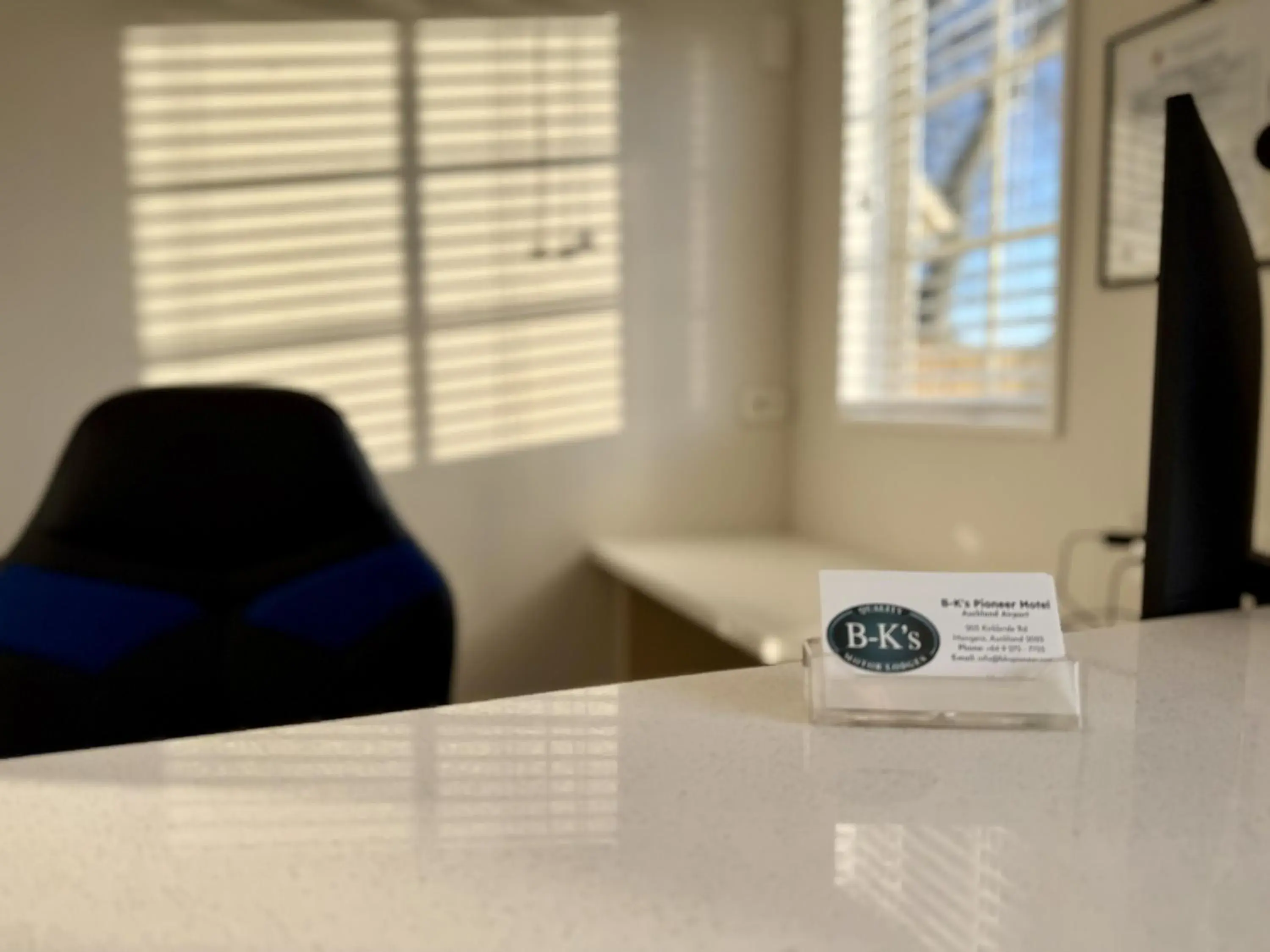 Lobby or reception in BKs Pioneer Motel Lobby or reception in BKs Pioneer Motel