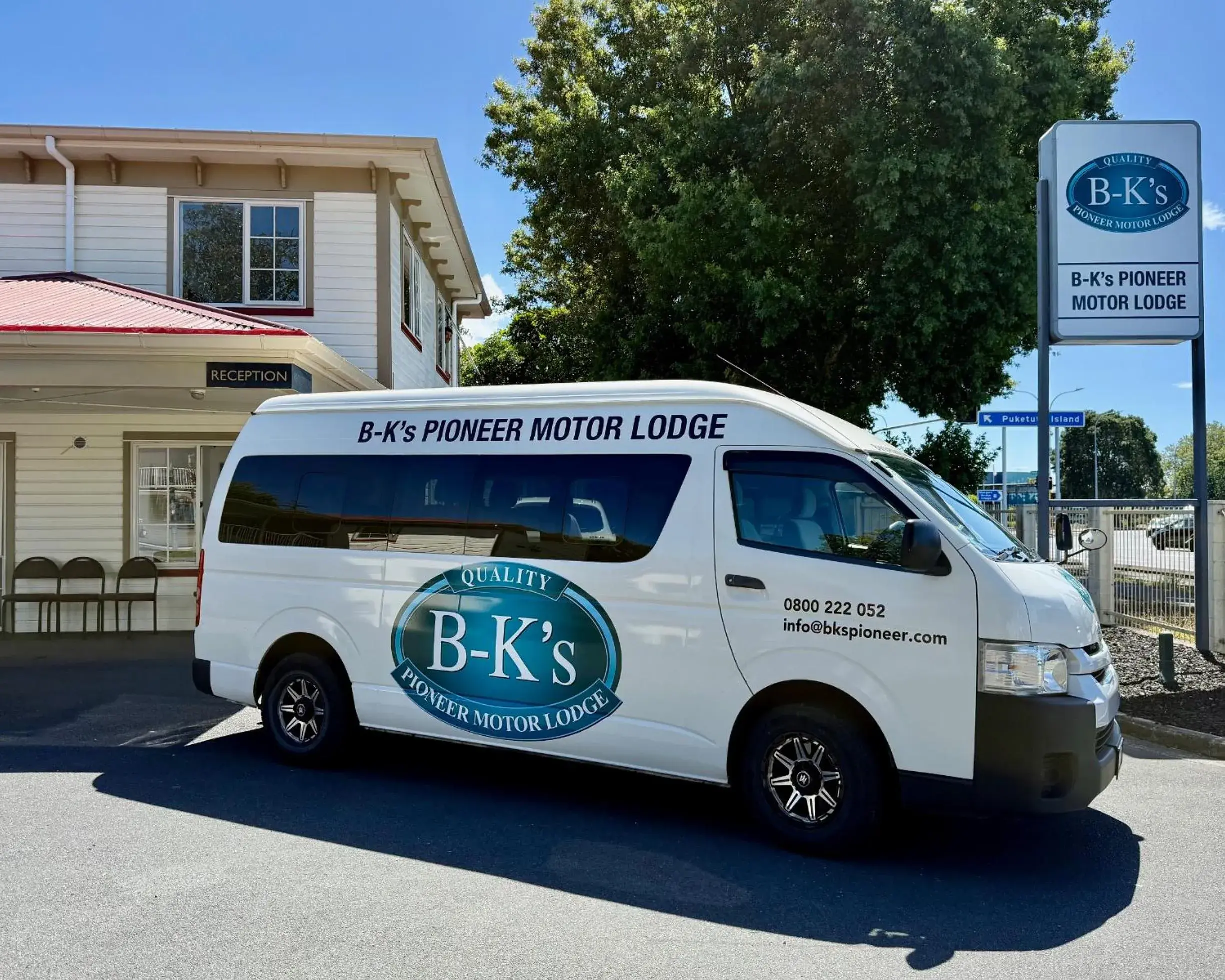 Property building in BKs Pioneer Motel Property building in BKs Pioneer Motel