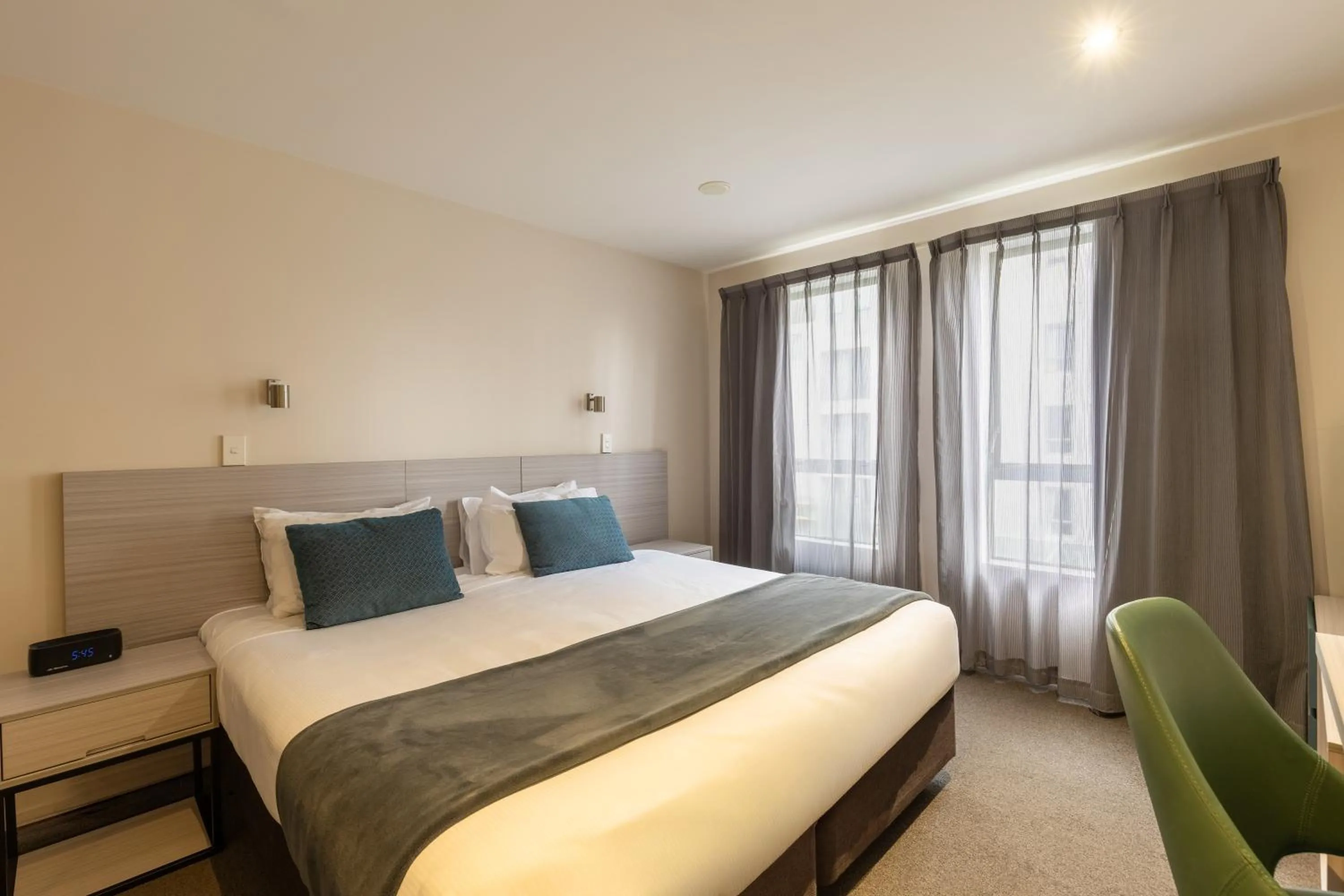 Bed in Quest Cathedral Junction Serviced Apartments