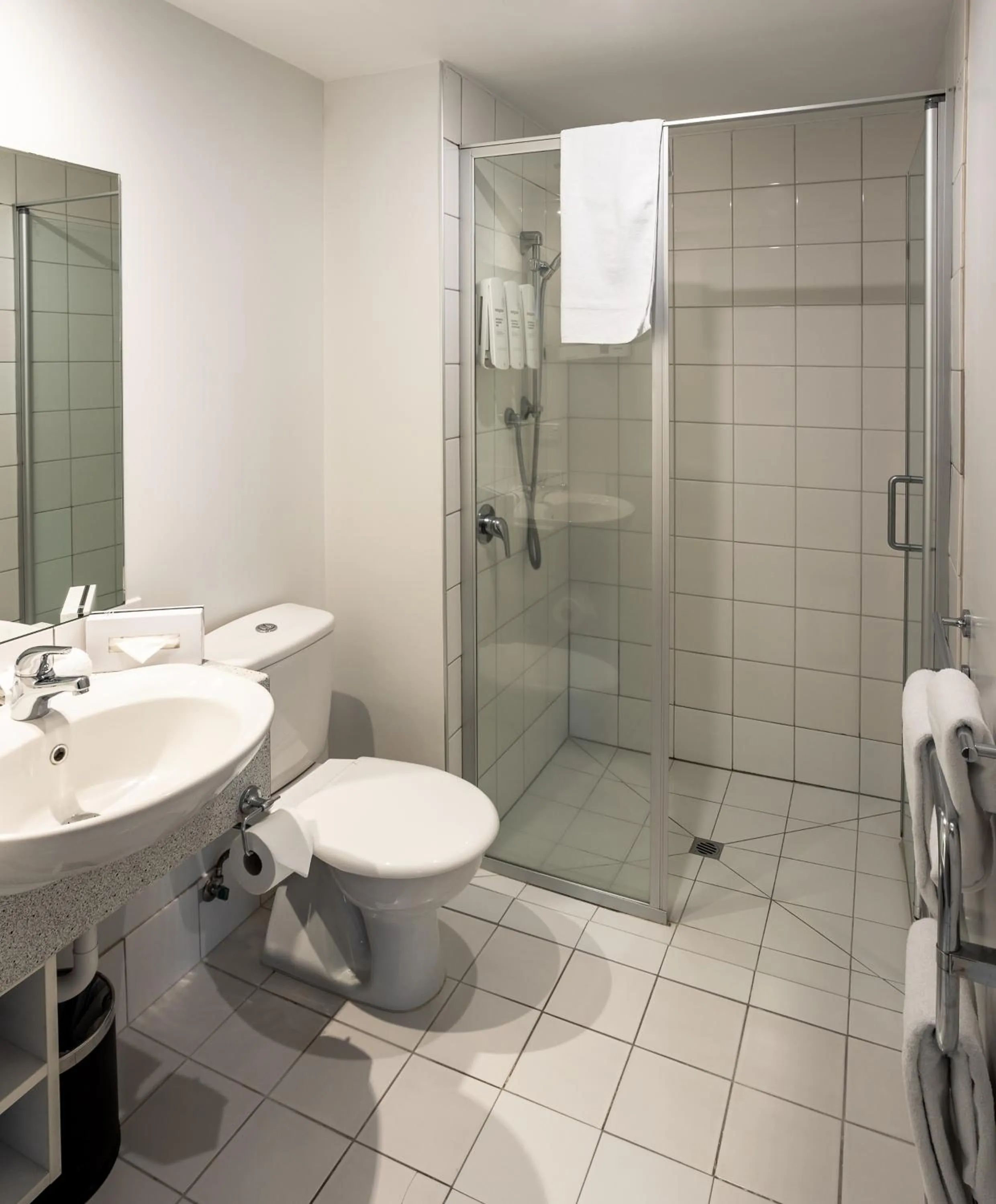 Bathroom in Quest Cathedral Junction Serviced Apartments
