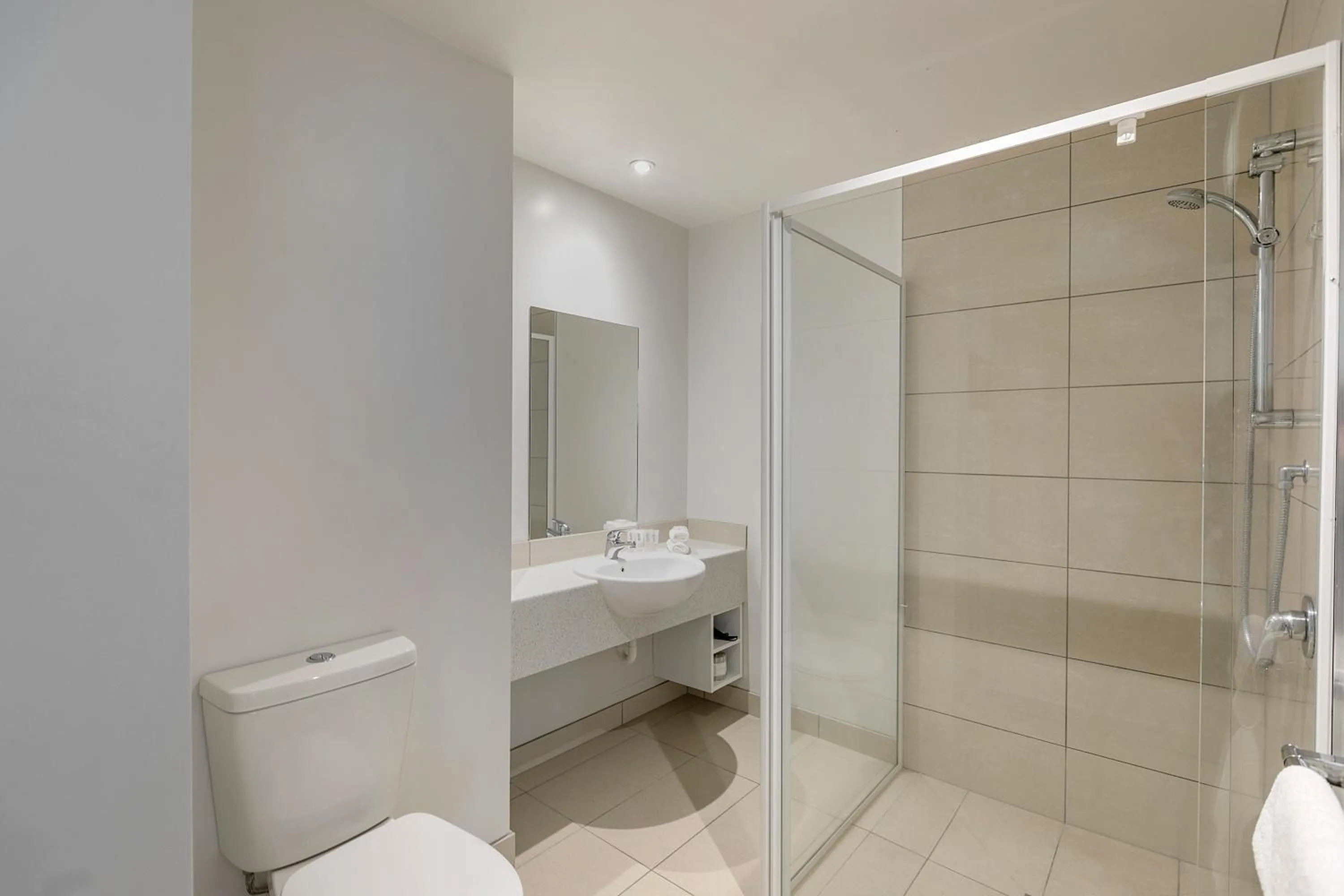 Bathroom in Quest Cathedral Junction Serviced Apartments