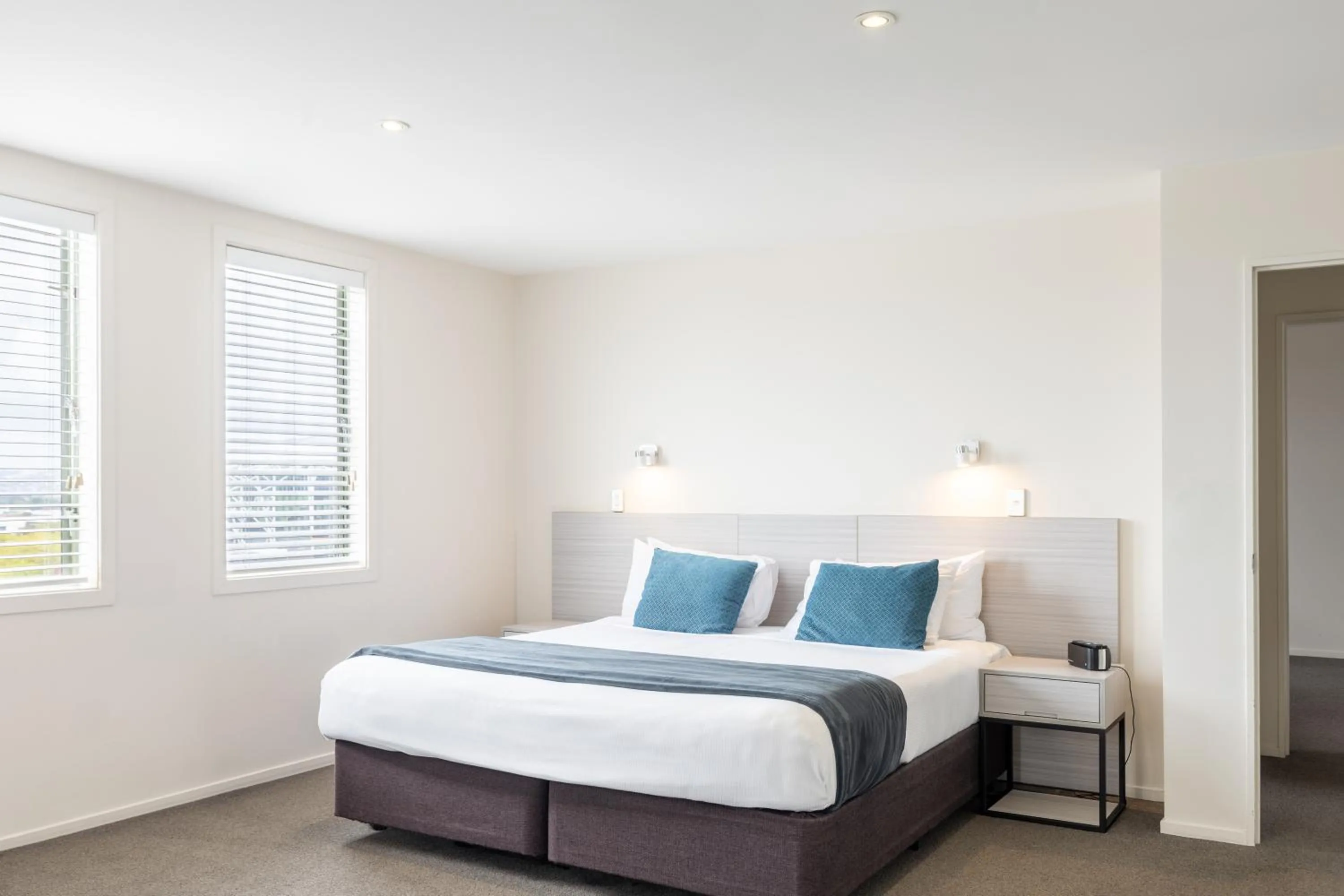 Bed in Quest Cathedral Junction Serviced Apartments