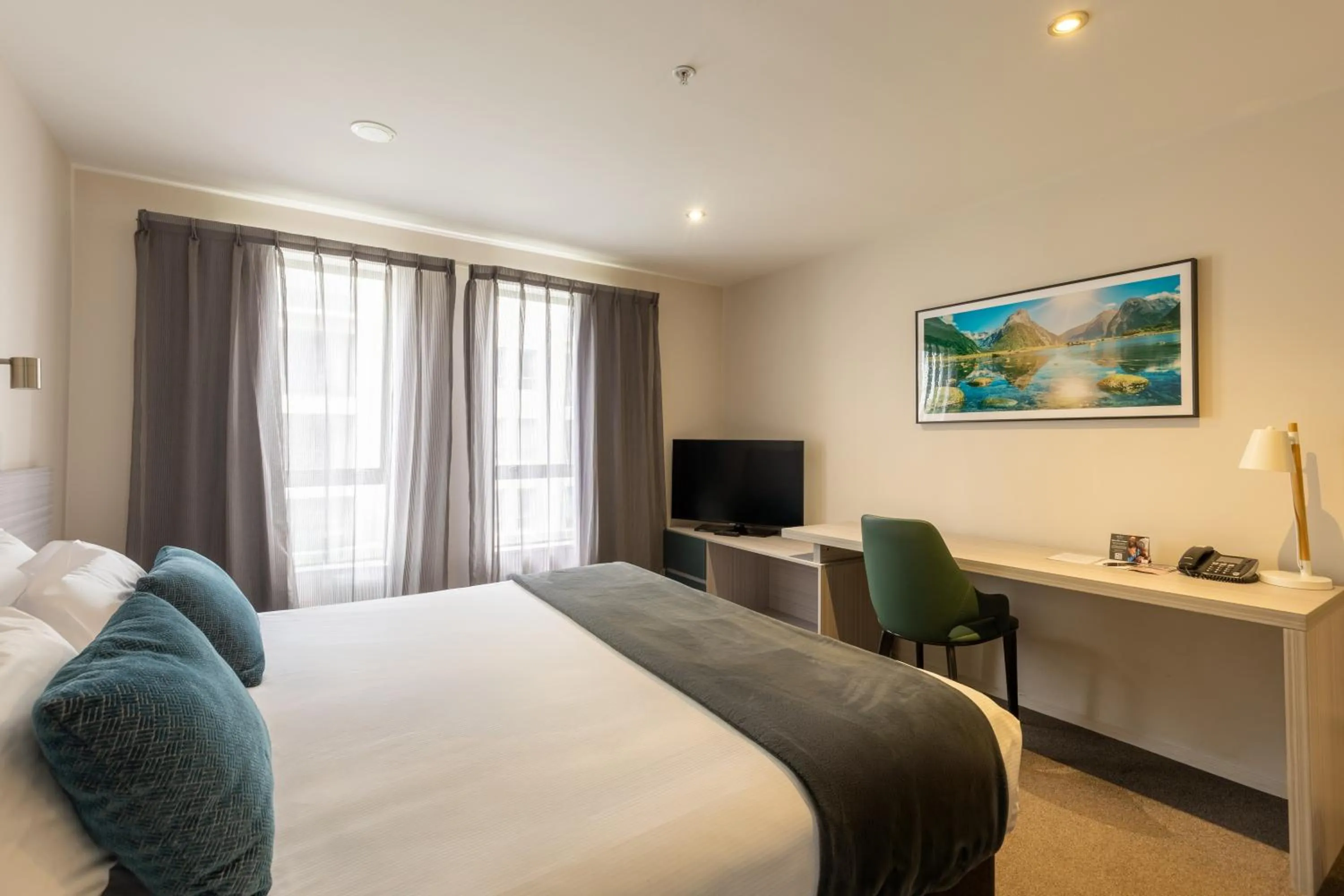 Bed in Quest Cathedral Junction Serviced Apartments