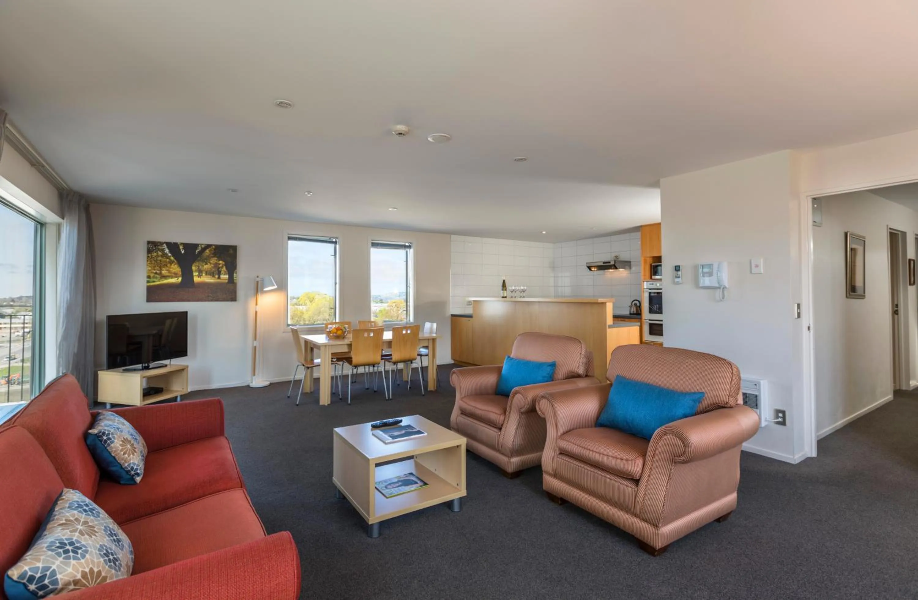 TV and multimedia in Quest Cathedral Junction Serviced Apartments