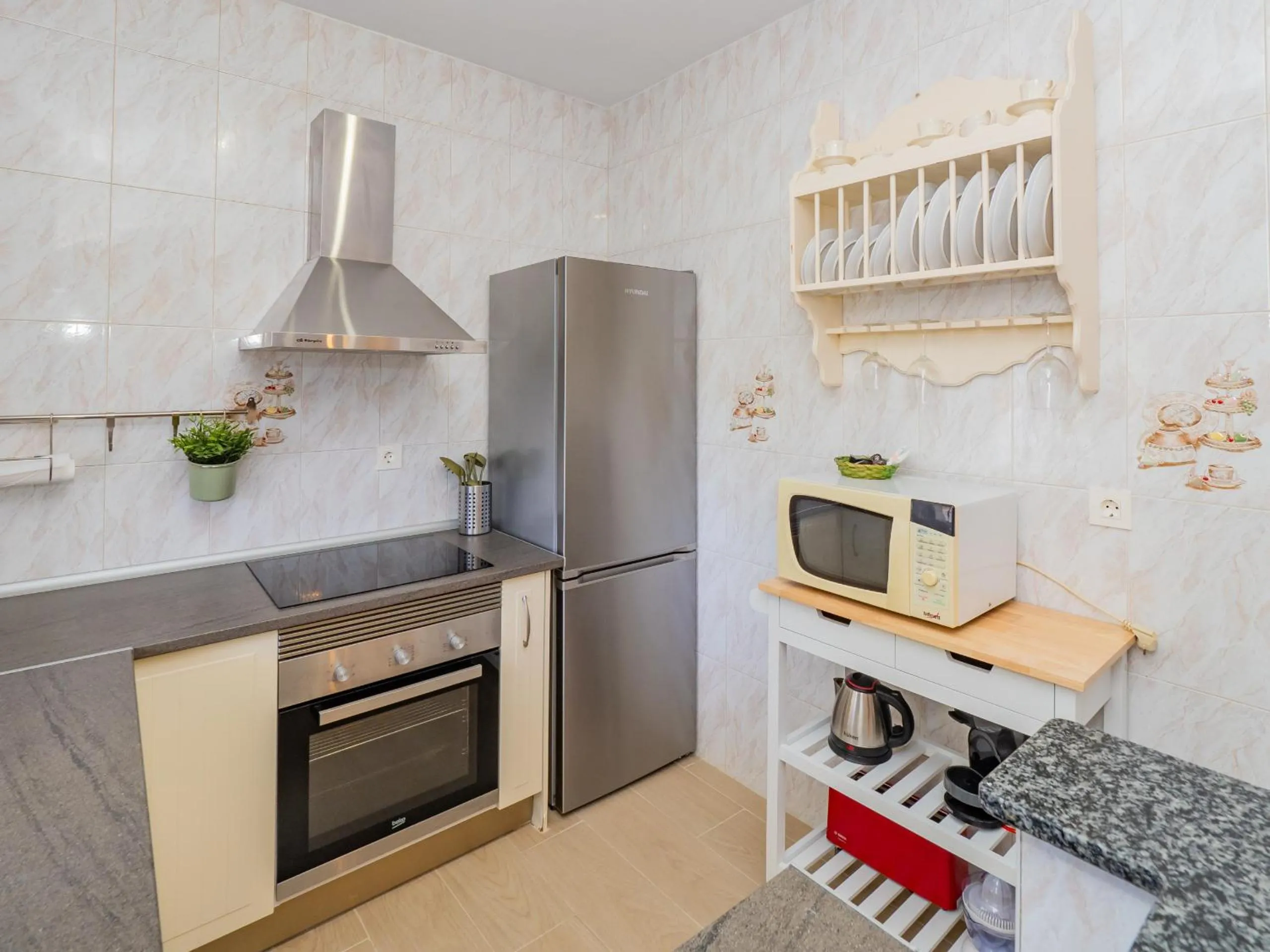 Kitchen or kitchenette in Cubo´s Finca Mis Seis Soles