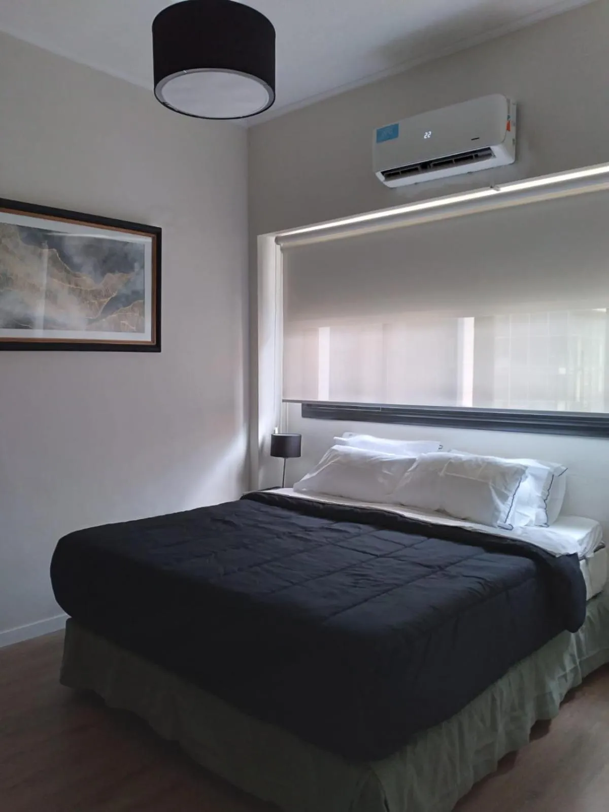Bed in "El Farolito Apartment"