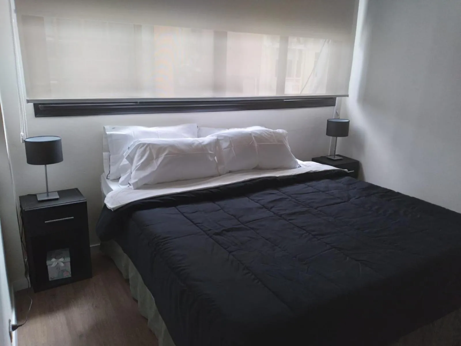 Bed in "El Farolito Apartment"