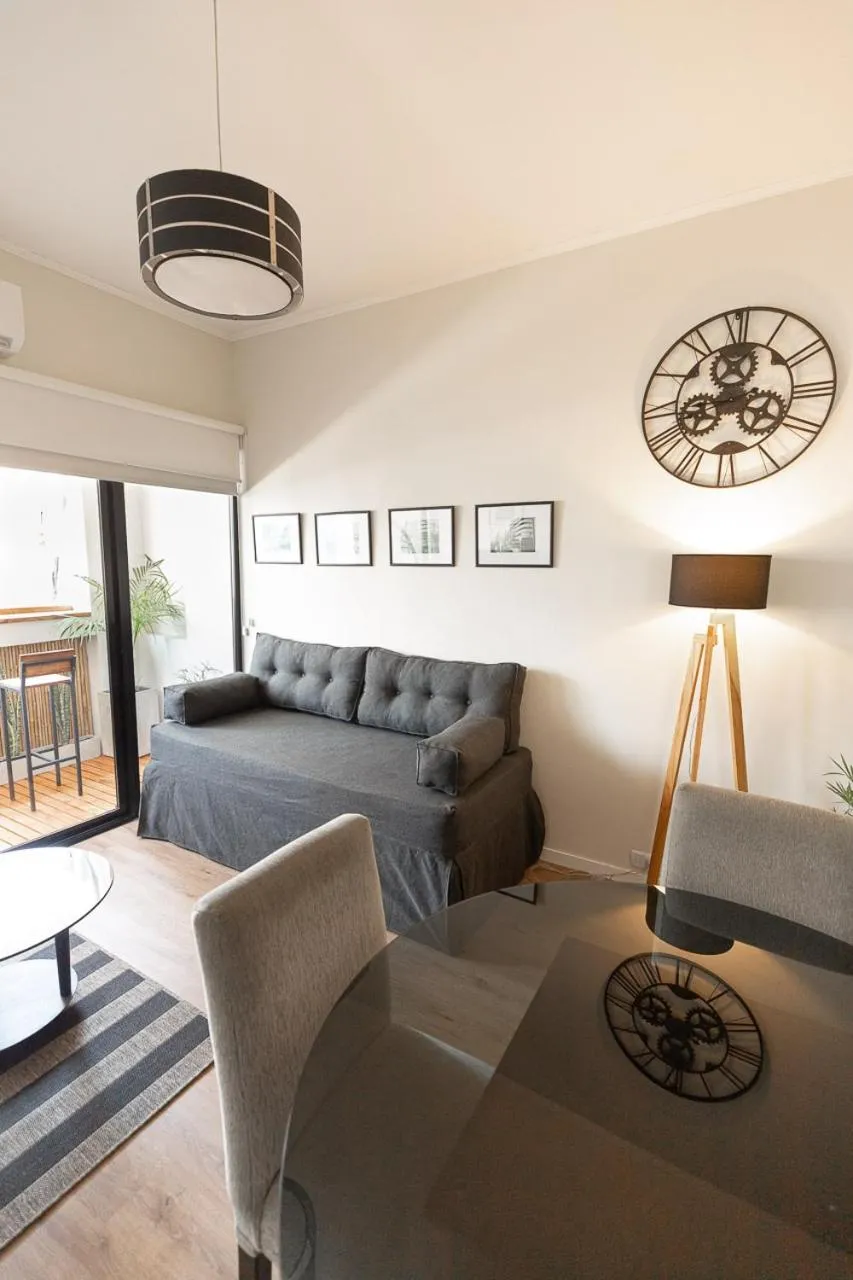 Bed in "El Farolito Apartment"